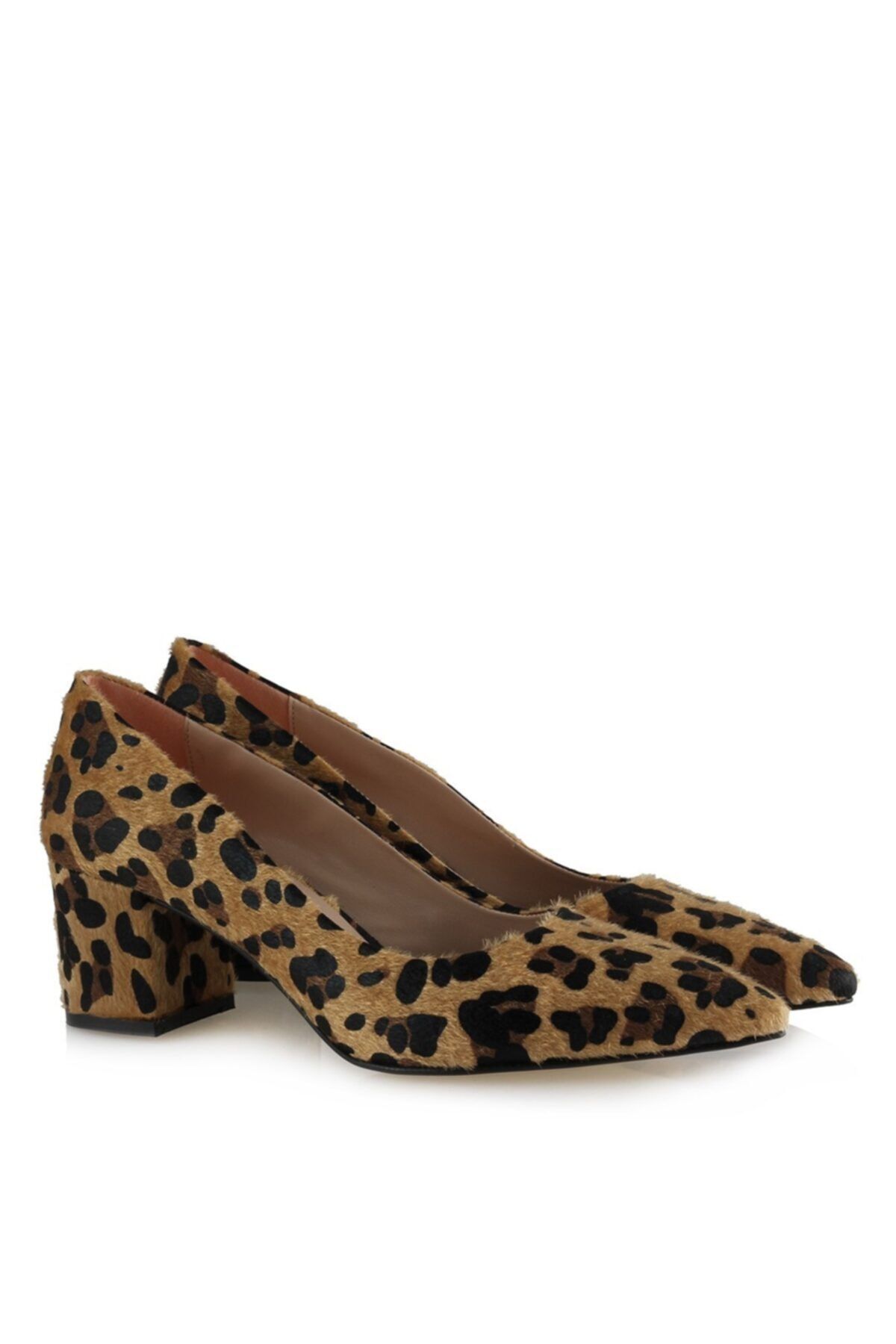37Numara 41-42-43-44 Numara Leopar Stiletto Büyük Numara Kadın Ayakkabısı