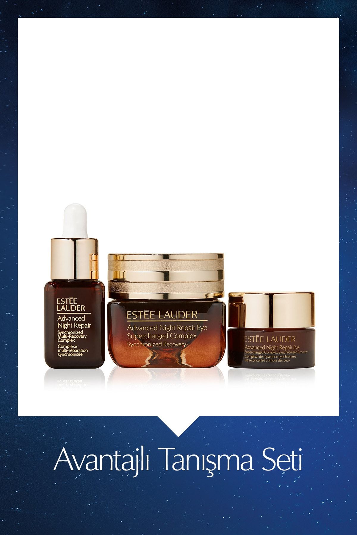 Estee Lauder Advanced Night Repair 3'lü Göz Kremi Ve Serum Seti -887167579491