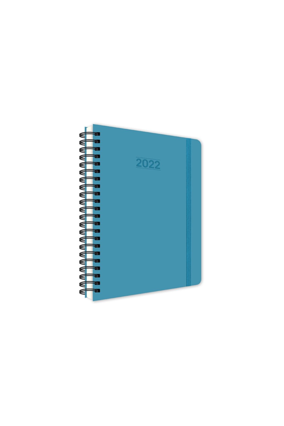 Keskin Colors Keskin Color 2022 17*24 Spiralli Pronot Günlük Ajanda - Olympic Blue 830387-99