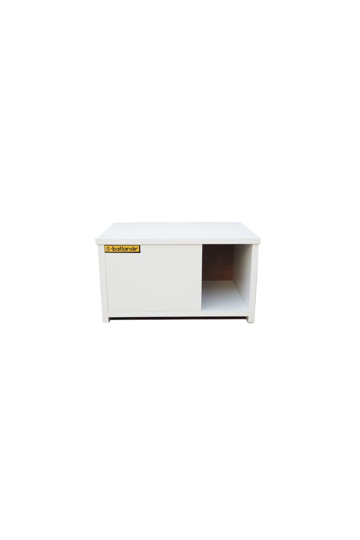 ebatlandır Deco-8006 Demonte Kedi Evi White Edition (suya Dayanıklı)