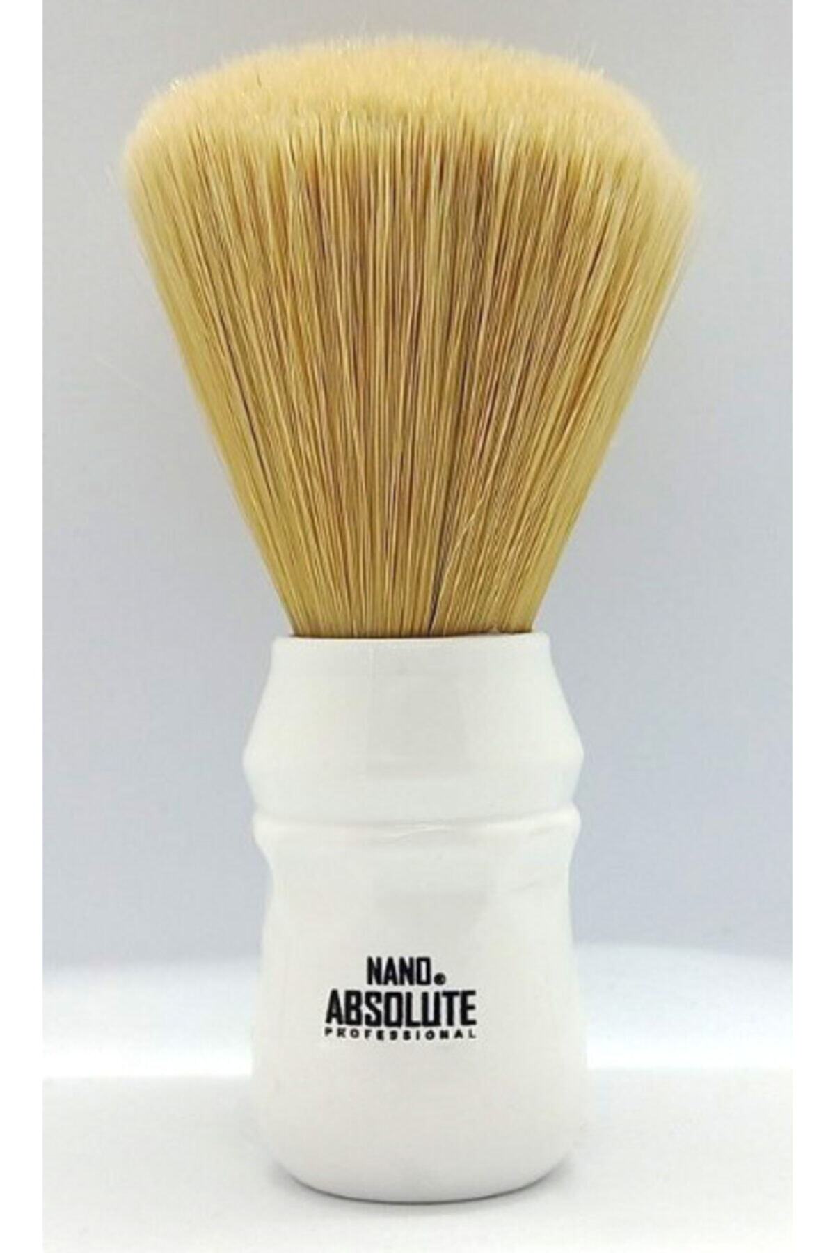 Nano Absolute Absolute Aithusa Kutulu Sakal Tıraş Fırçası Beyaz 6'lı Indirimli Paket