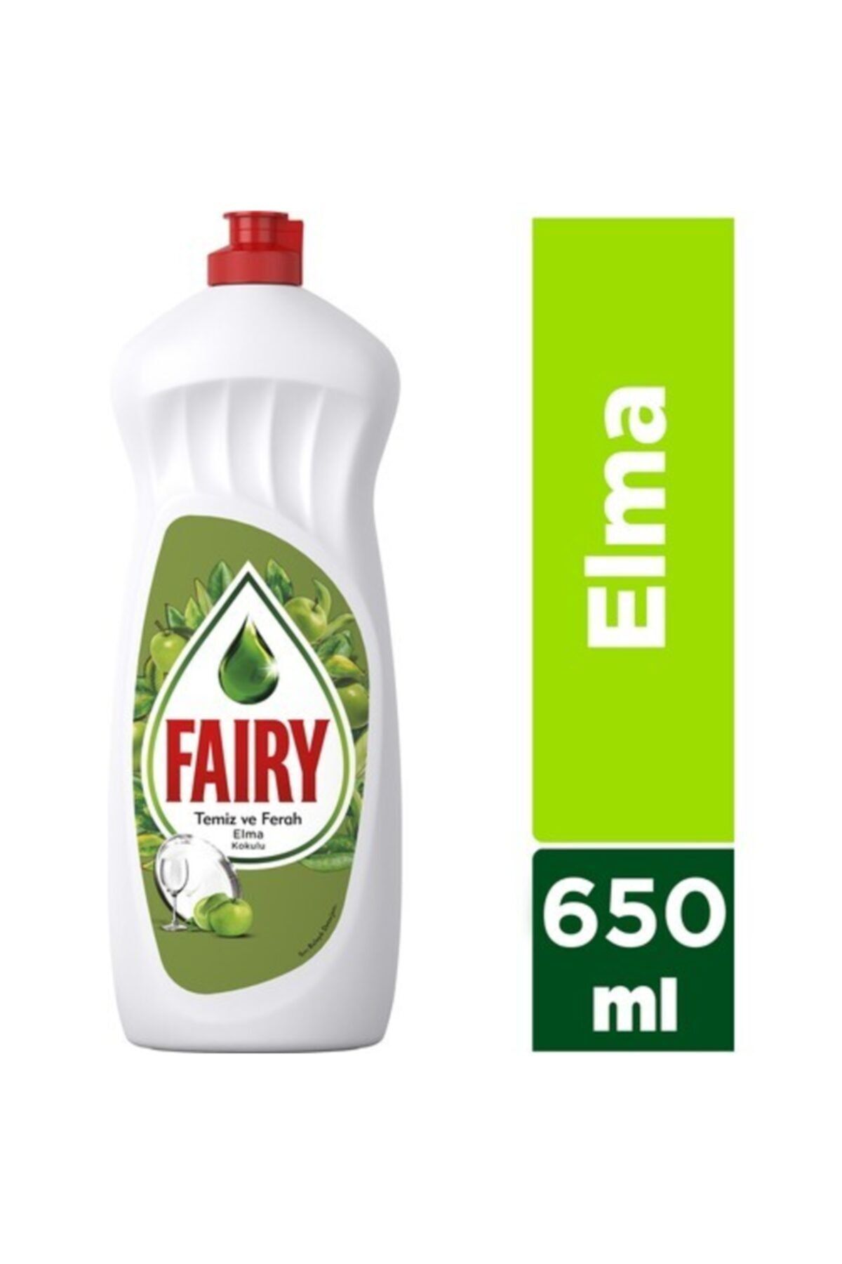 Fairy Bulaşik Deterjani Elma Kokulu 650 ml X 10 Adet