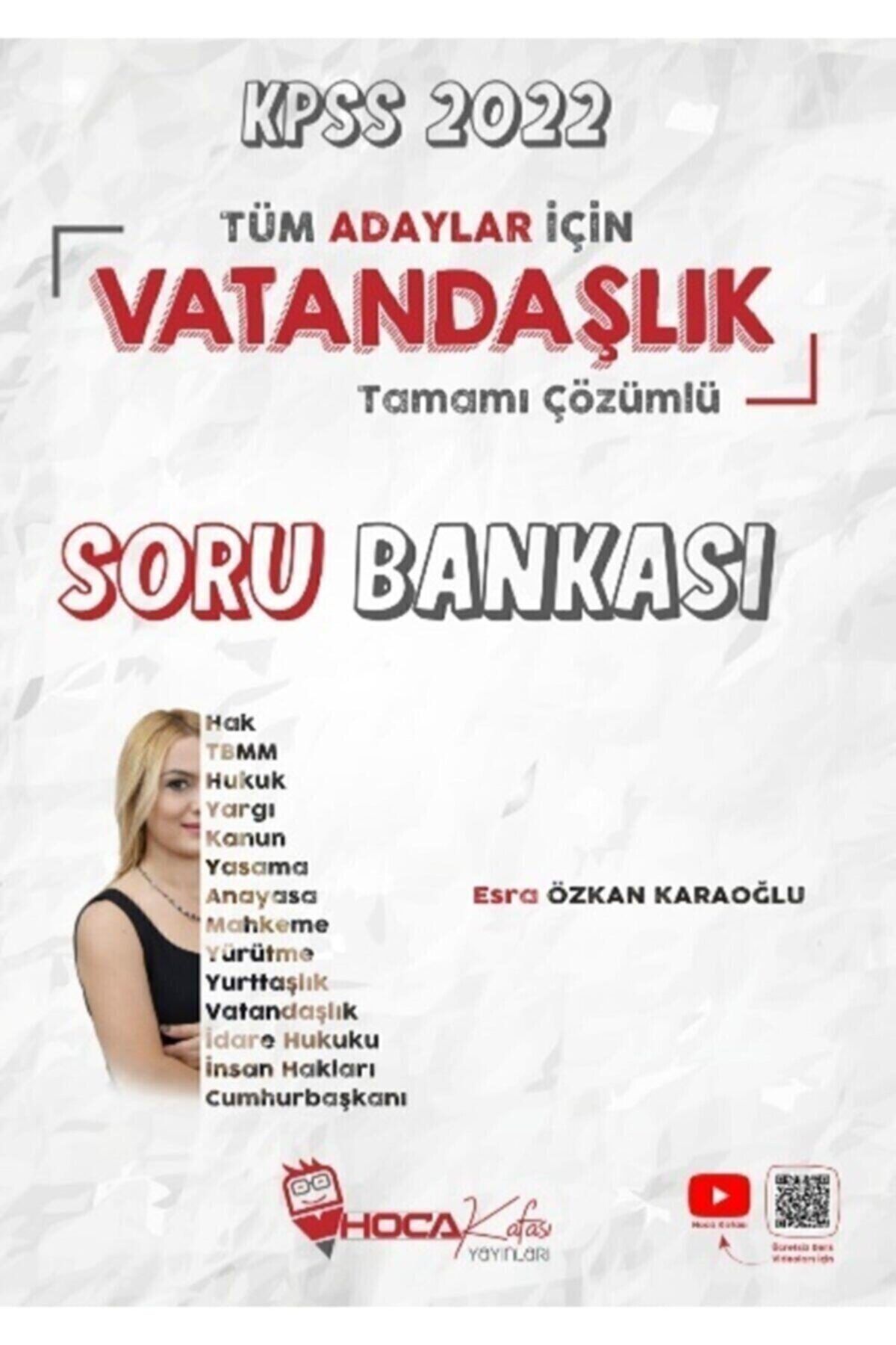 hoca kafası yayınları Hoca Kafası 2022 Kpss Vatandaşlık Tamamı Çözümlü Soru Bankası - Hoca Kafası Vatandaşlık Soru Bankası