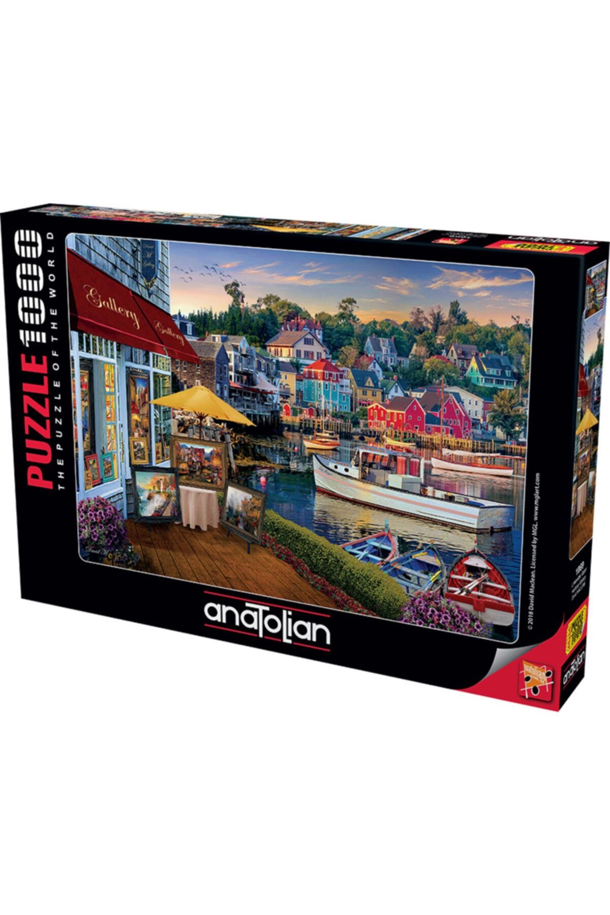 Anatolian Puzzle 1069 Anatolian Limandaki Galeri 1000 Parça Puzzle