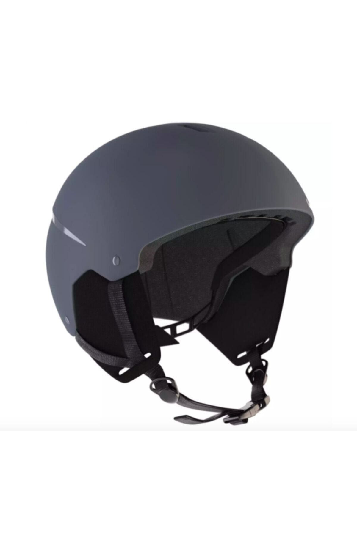 WEDZE Kayak Kaskı H100 - Yetişkin - Gri