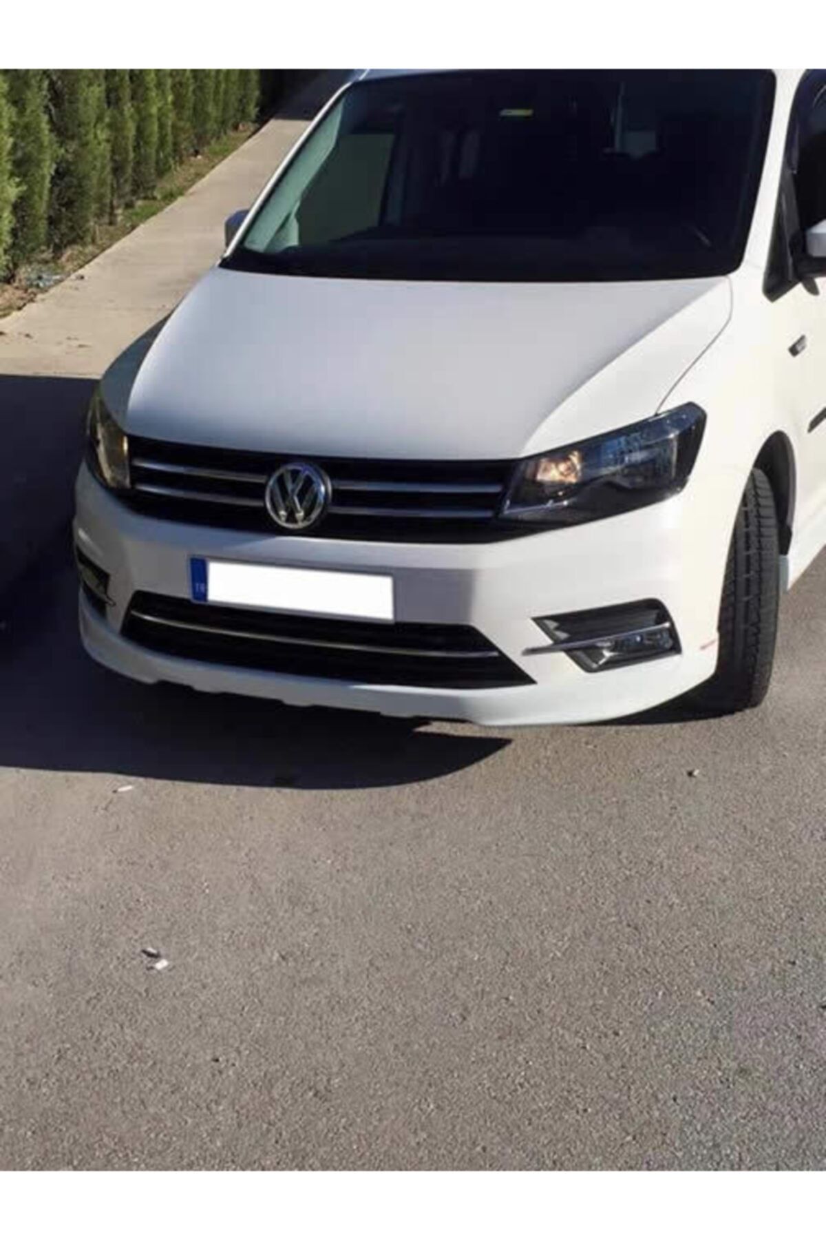 smartspoyler Vw Volkswagen Caddy Ön Tampon Eki Astarlı