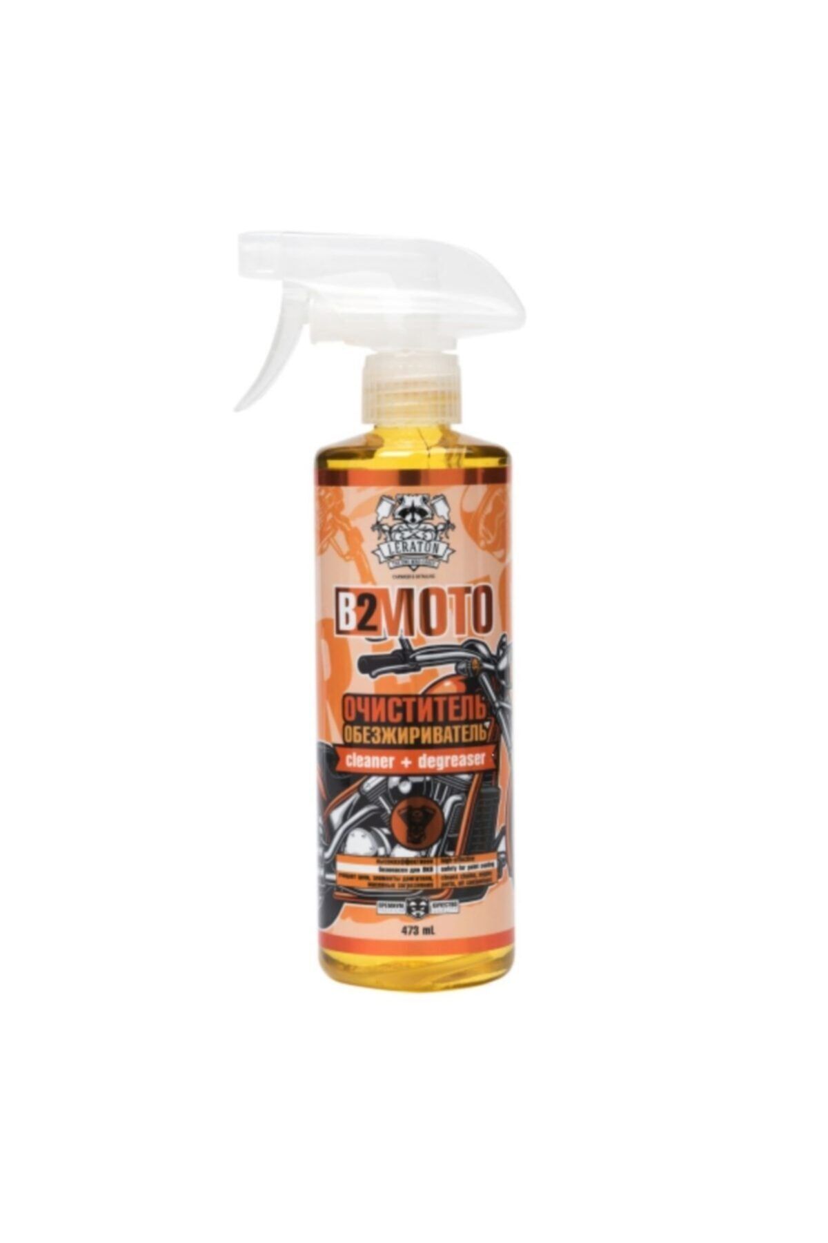 Leraton B2 Motosikletler Için Yağ Çözücü / Temizleyici 473ml