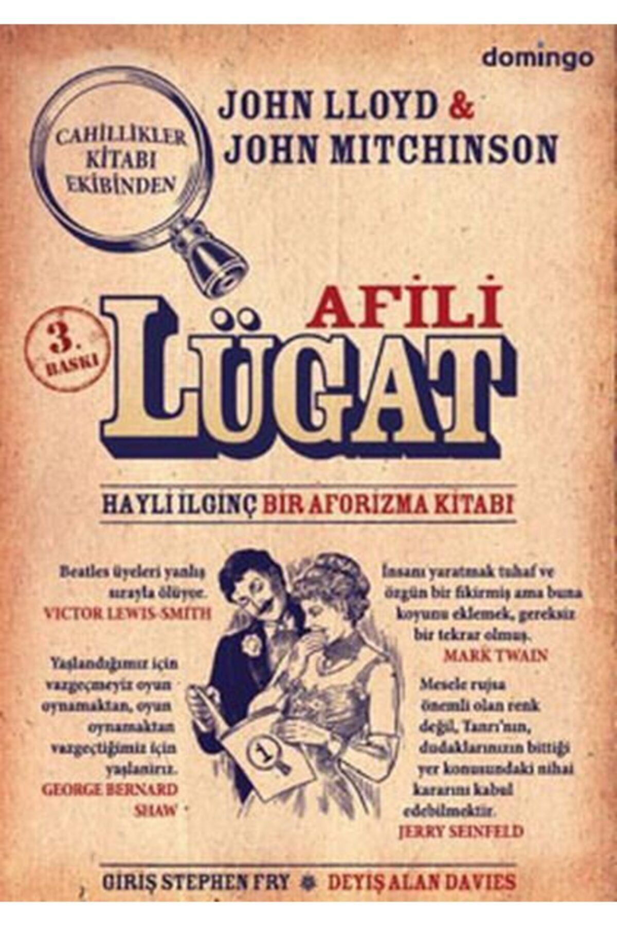 Domingo Yayınevi Afili Lügat (karton Kapak) John Lloyd & John Mitchinson 9786058898196