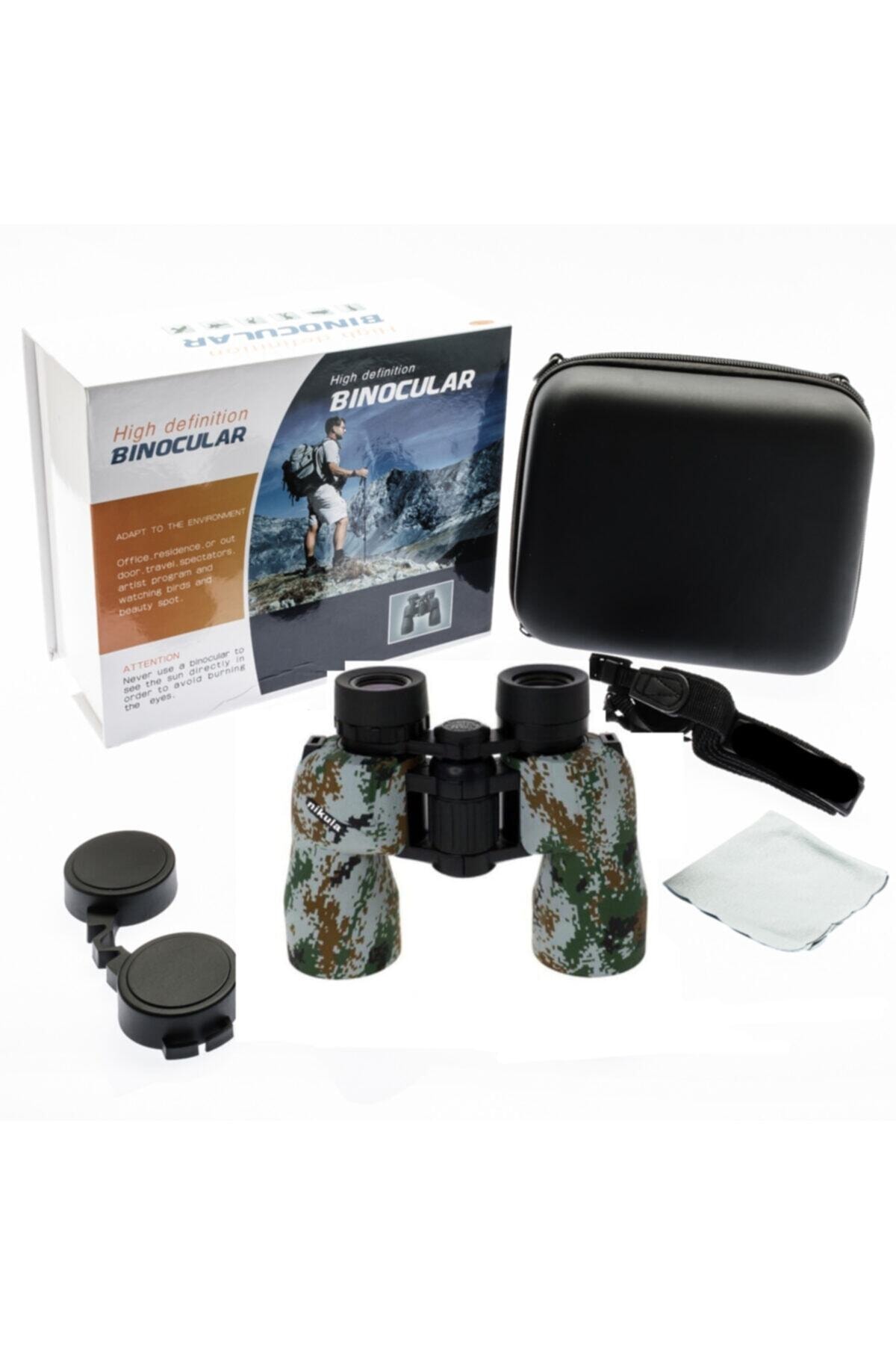 Nikula Profesyonel El Dürbünü - Büyük Mercek - Süper Netlik 10x42