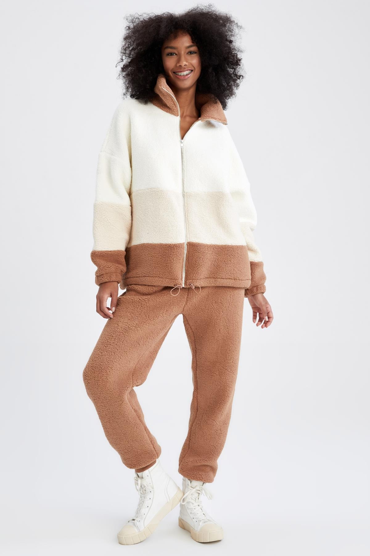 DeFacto Jogger Standart Fit Cepli Pelüş Isı Yalıtımlı Warmtech Eşofman Alt