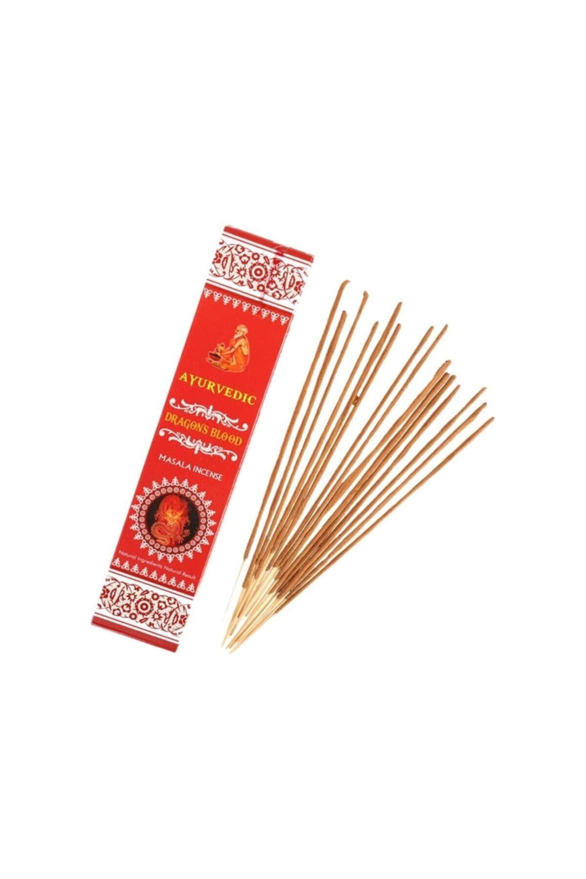 Mood Agenda Ayurvedic Dragon Blood Ejderha Kanı Rahatlama El Sarması Masala Organik Tütsü