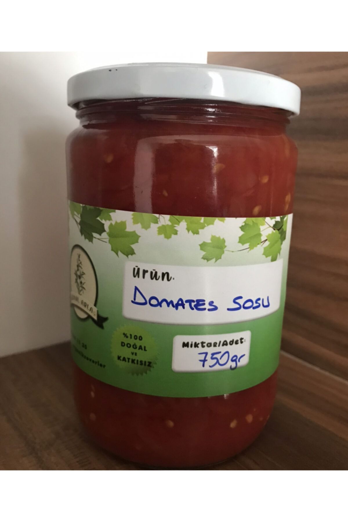MUĞLA DOĞAL KÖY MAHSÜLLERİ 660cc Domates Sosu 6adet