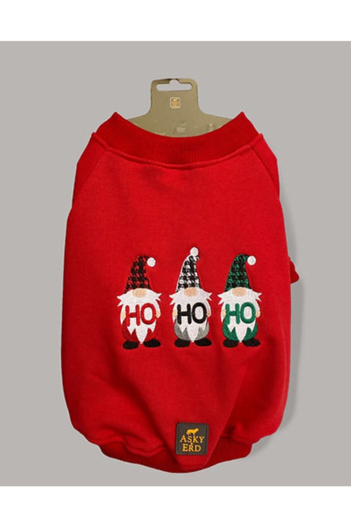Asky&Erd Jacks Dog Cafe Yılbaşı Ho Ho Ho Sweatshirt