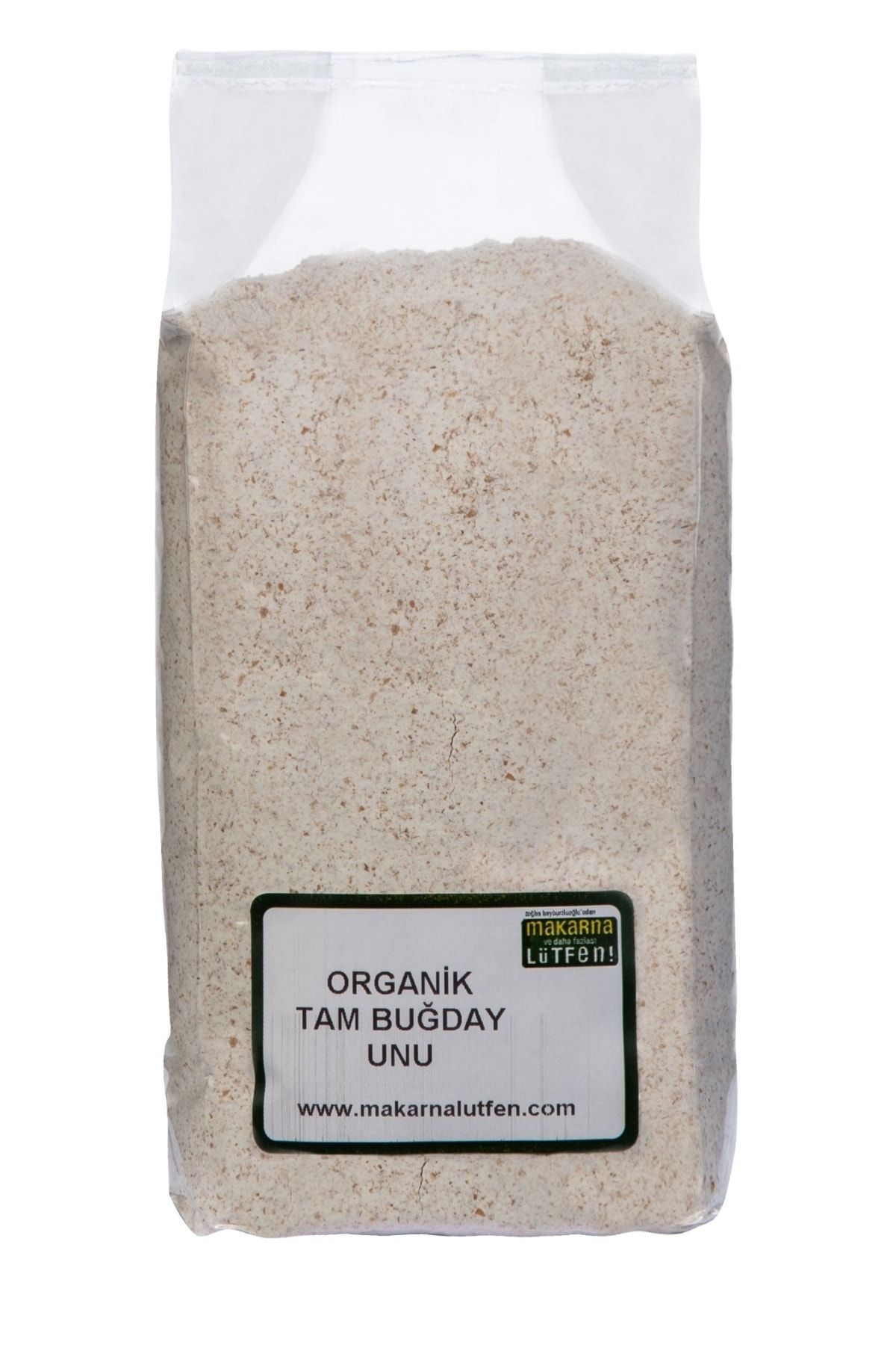 Makarna Lütfen Organik Tam Buğday Unu 500 gr