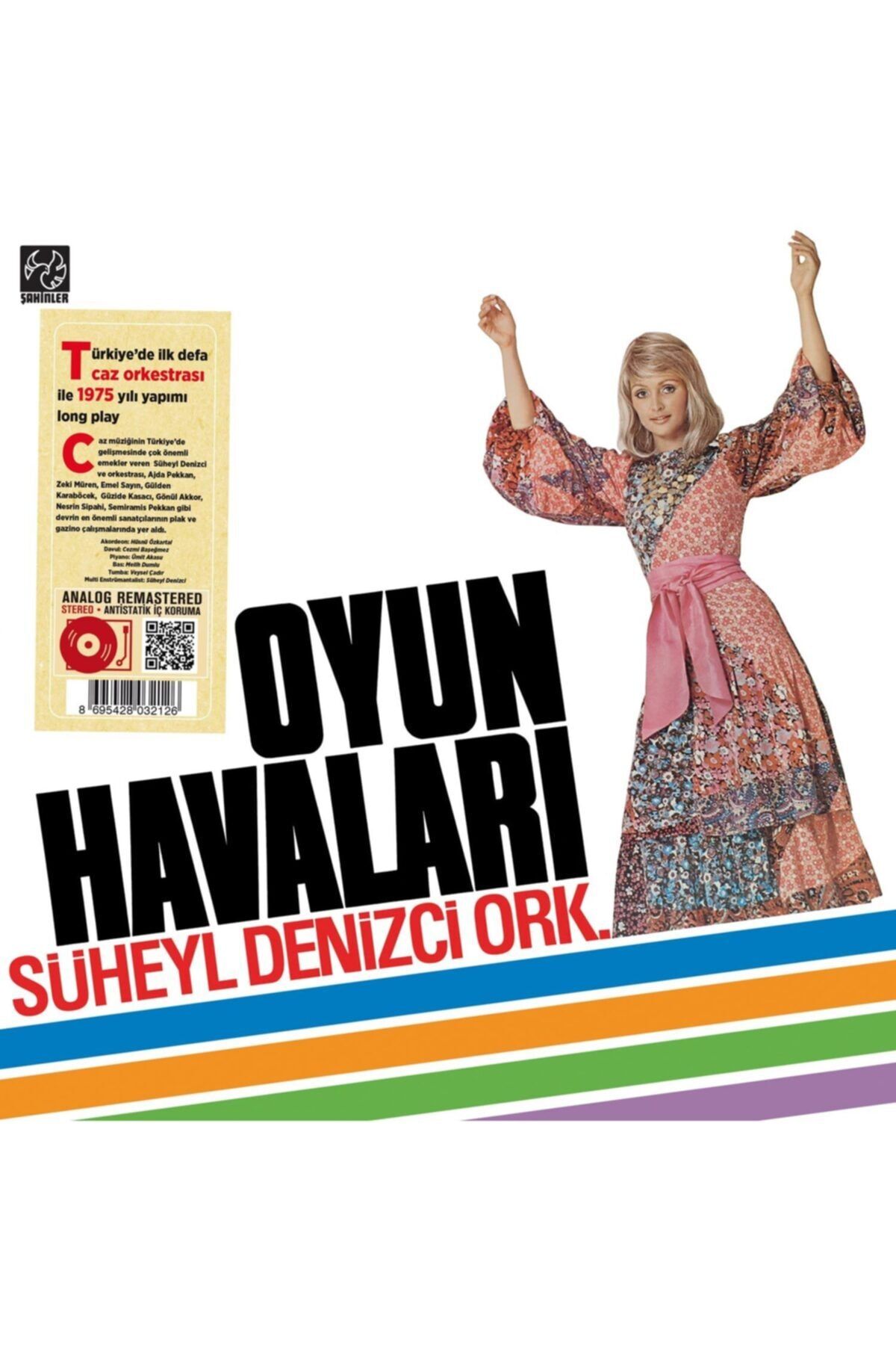 Özmüzik Plakçılık Ve Kasetçilik Süheyl Denizci Orkestrası Oyun Havaları Plak 1975 Caz Orkestrası
