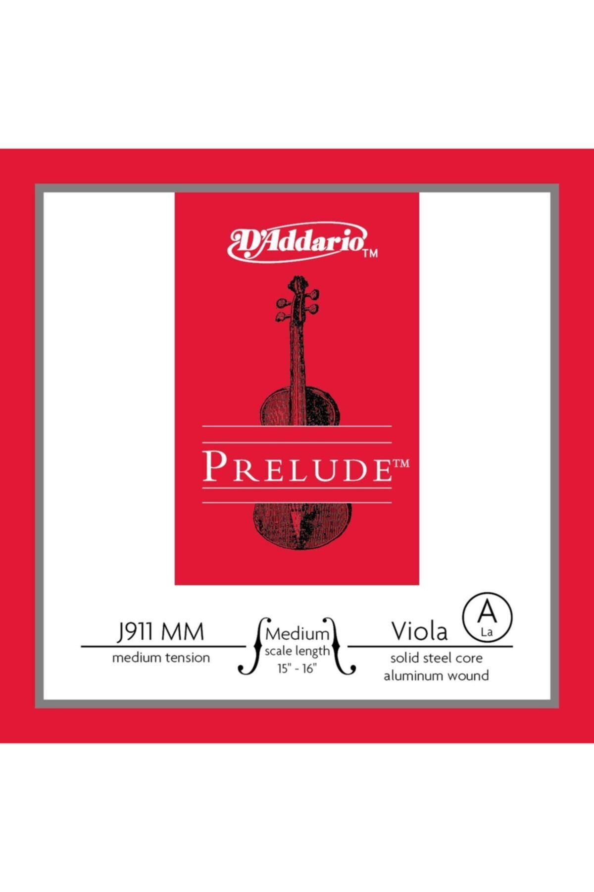 Daddario D'addario J911mm Viyola Tek Teli - 1 Numara La - A