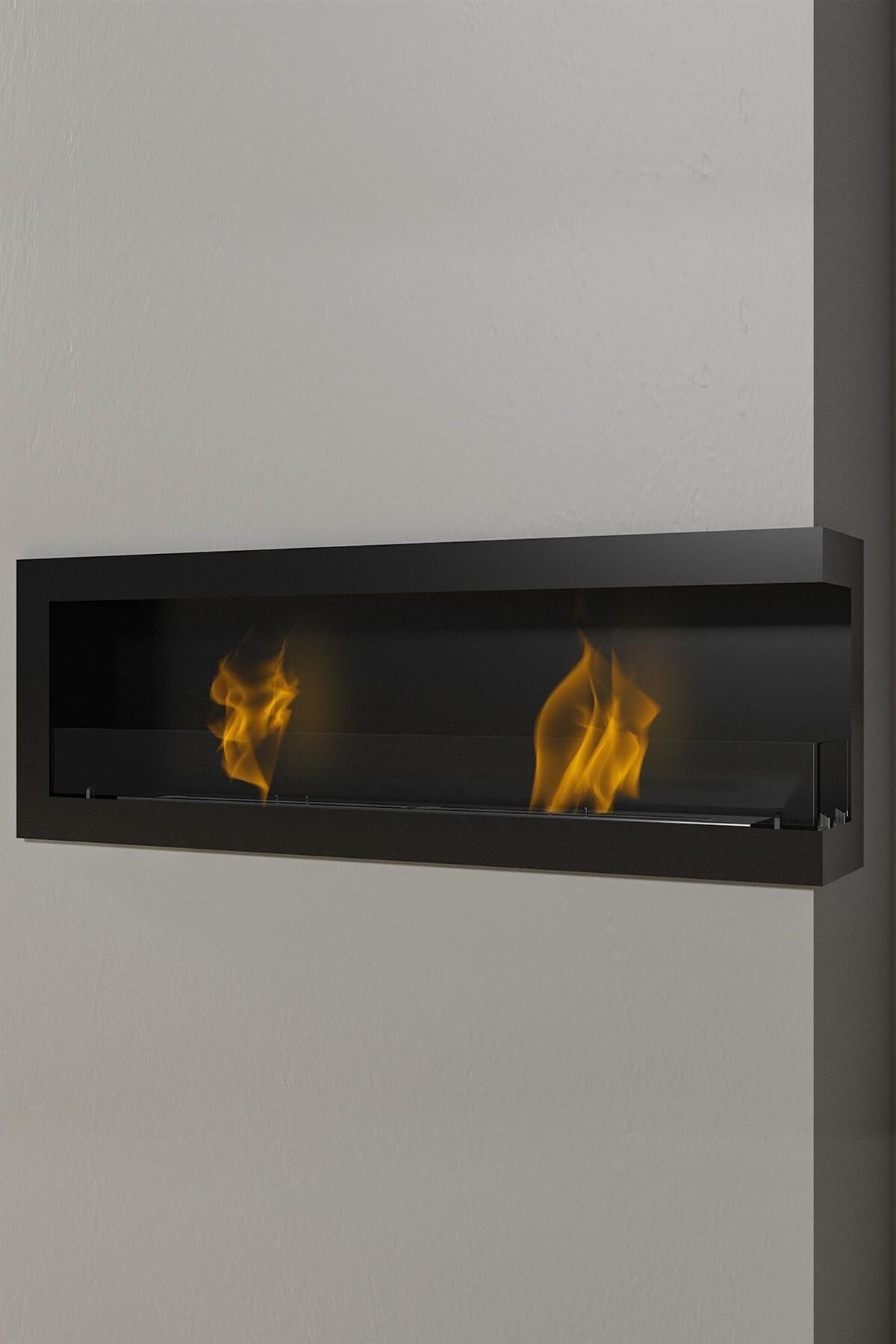 KORFLAME Sağ Açık Xxl Bacasız Şömine