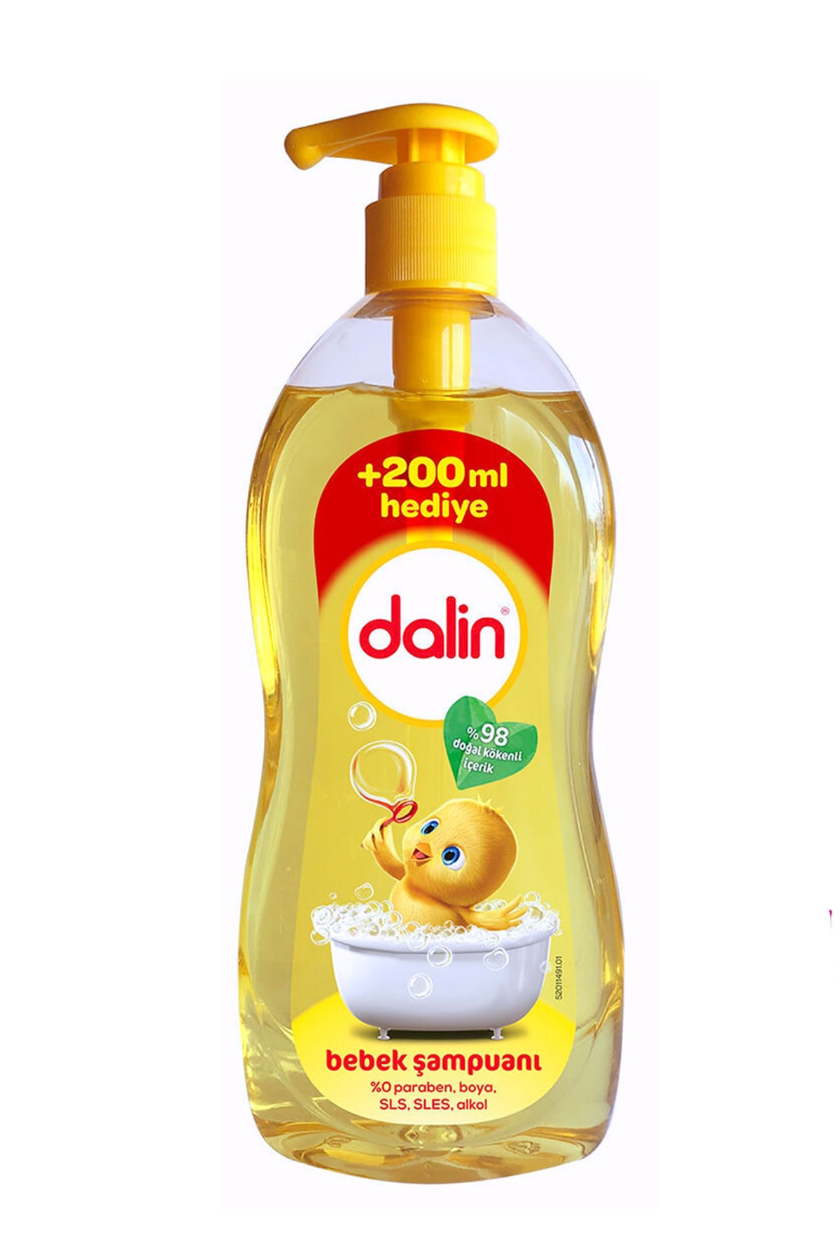 Dalin Bebek Şampuanı 700 + 200 Ml