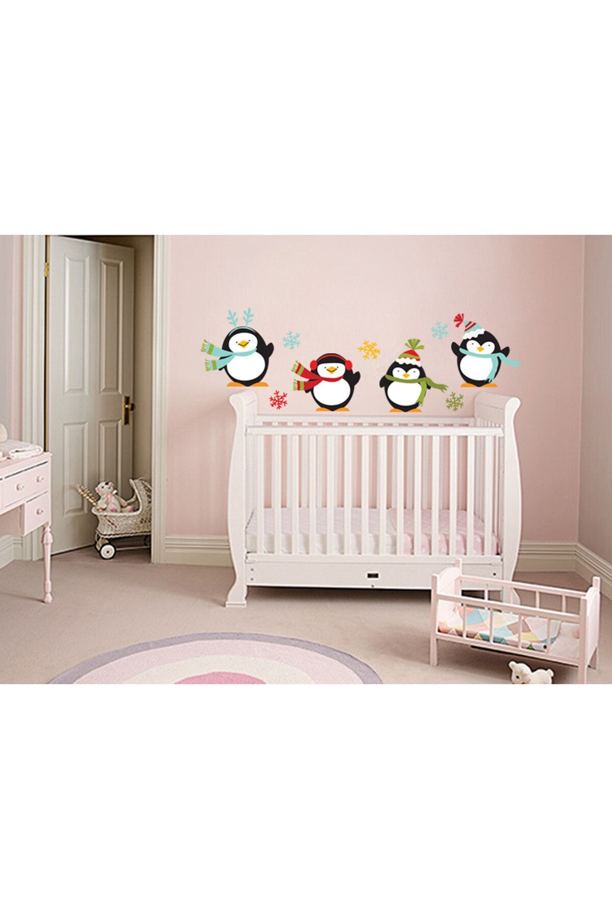 Fec Reklam Penguenler Çocuk Odası Duvar Sticker