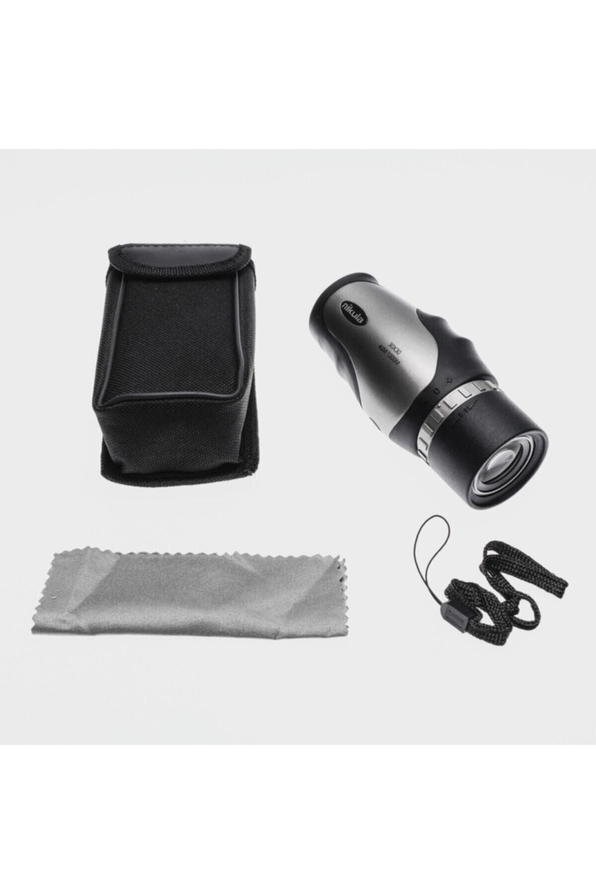 Nikula 30x30 Tek Gözlü Perma Focus - Otomatik Netleme 1000m/40m - Gümüş