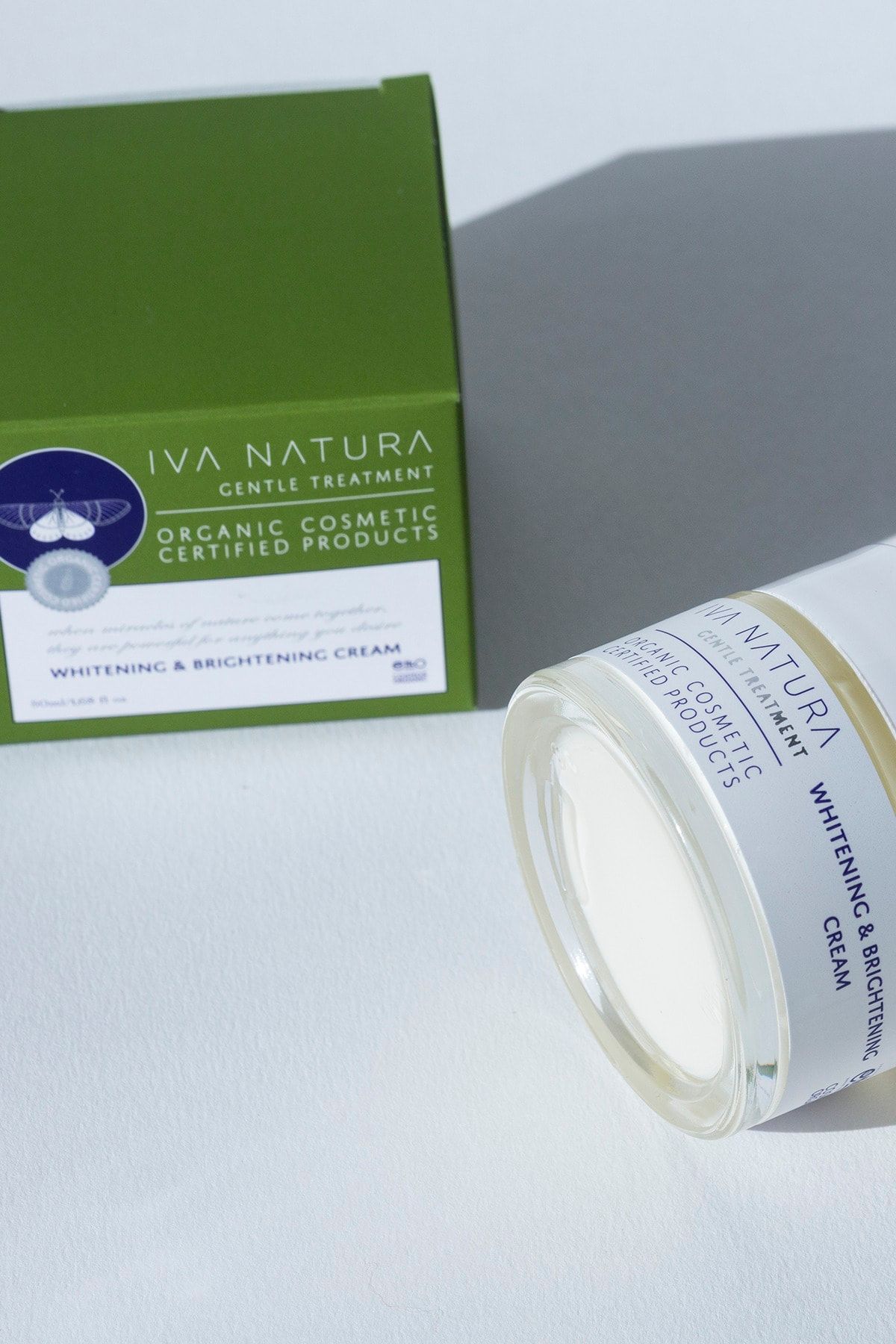 Iva Natura Organik Cilt Beyazlatıcı Krem Meyan Kökü Özlü 50 ml