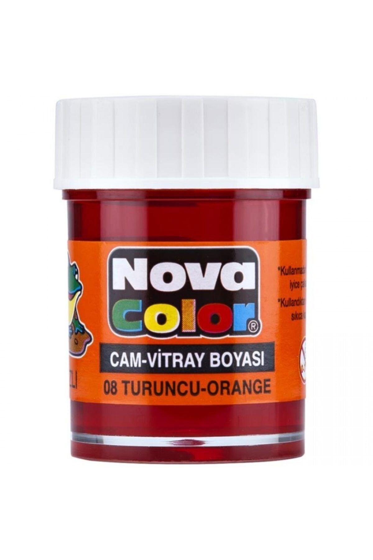 Nova Color Cam Vitray Boyası 25 ml Turuncu