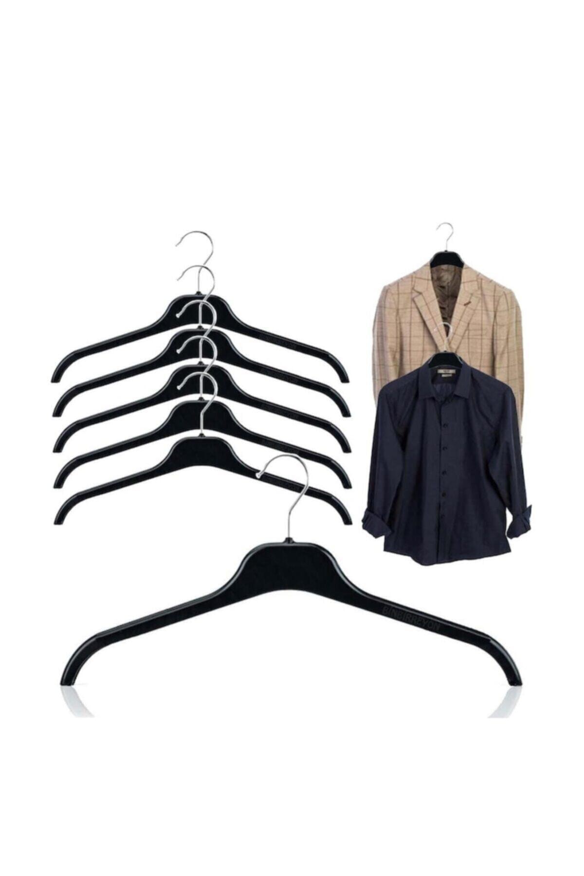 YUKKOO ONLINE Gömlek Askısı 10 ' Lu, Ceket Tişört Askısı, Plastik Askı