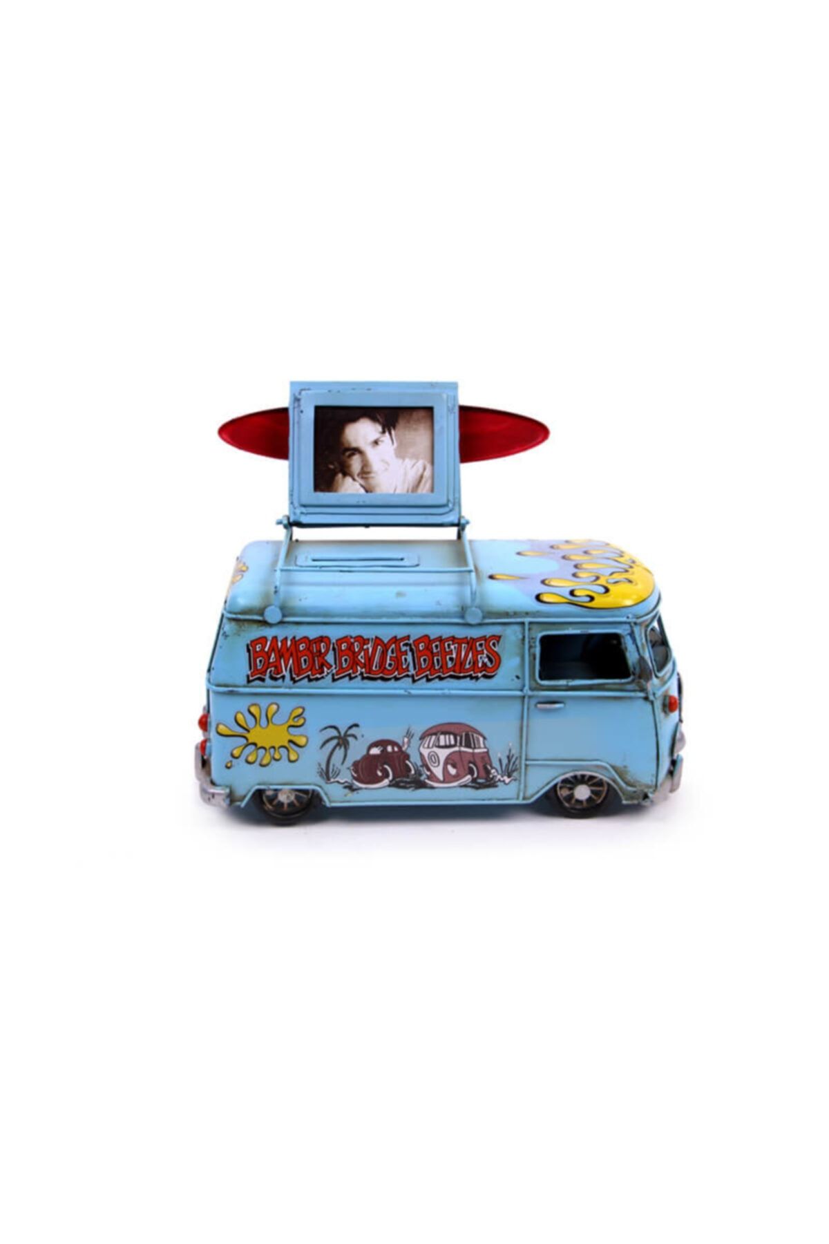 iloveit El Yapımı Çerçeveli Kumbara Minibüs