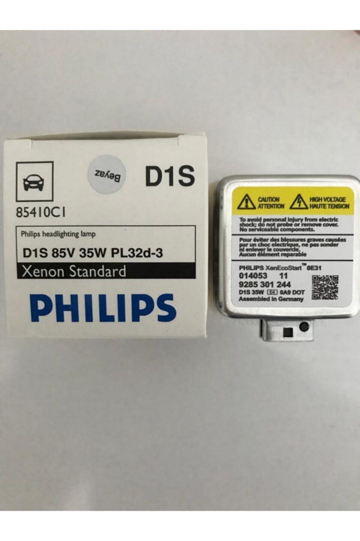 Philips D1s Xenon Far Ampülü 4300k Beyaz 85v 35w Pl32d-3 Made In Germany