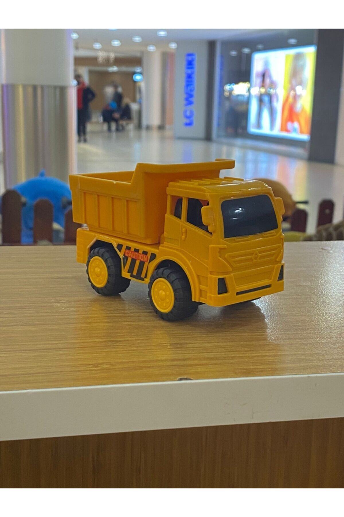 TOZZY Oyuncak Çek Bırak Otomatik Kırılmaz Kepçe, Mikser , Kamyon Seti
