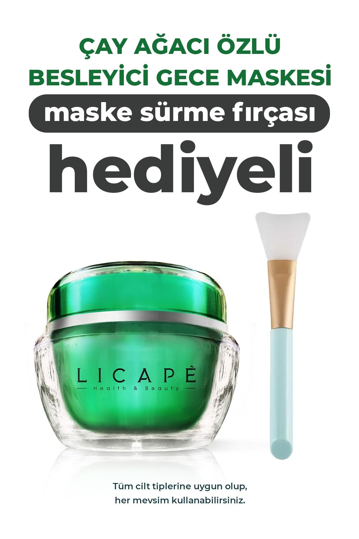 Licape Besleyici Çay Ağacı Gece Maskesi 50ml