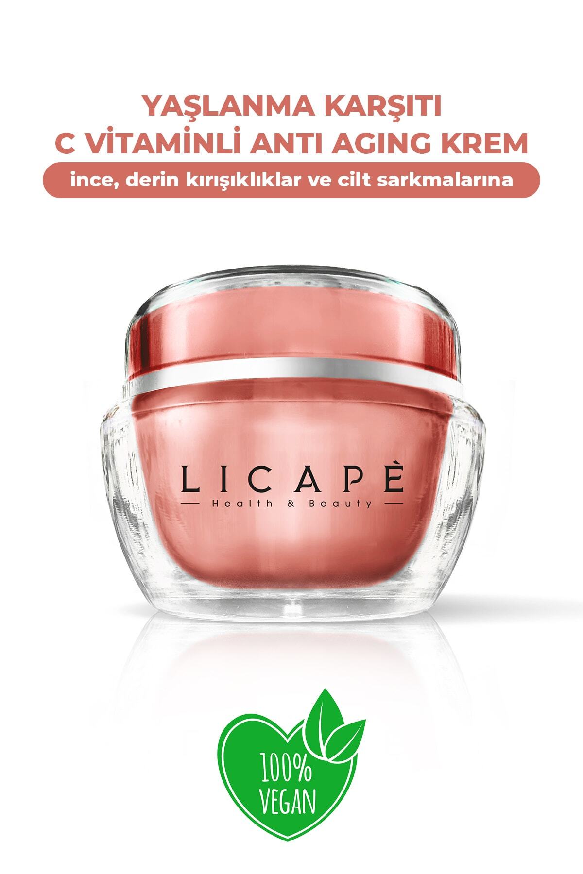 Licape Yaşlanma Karşıtı Anti-aging  C Vitaminli Krem 40ml