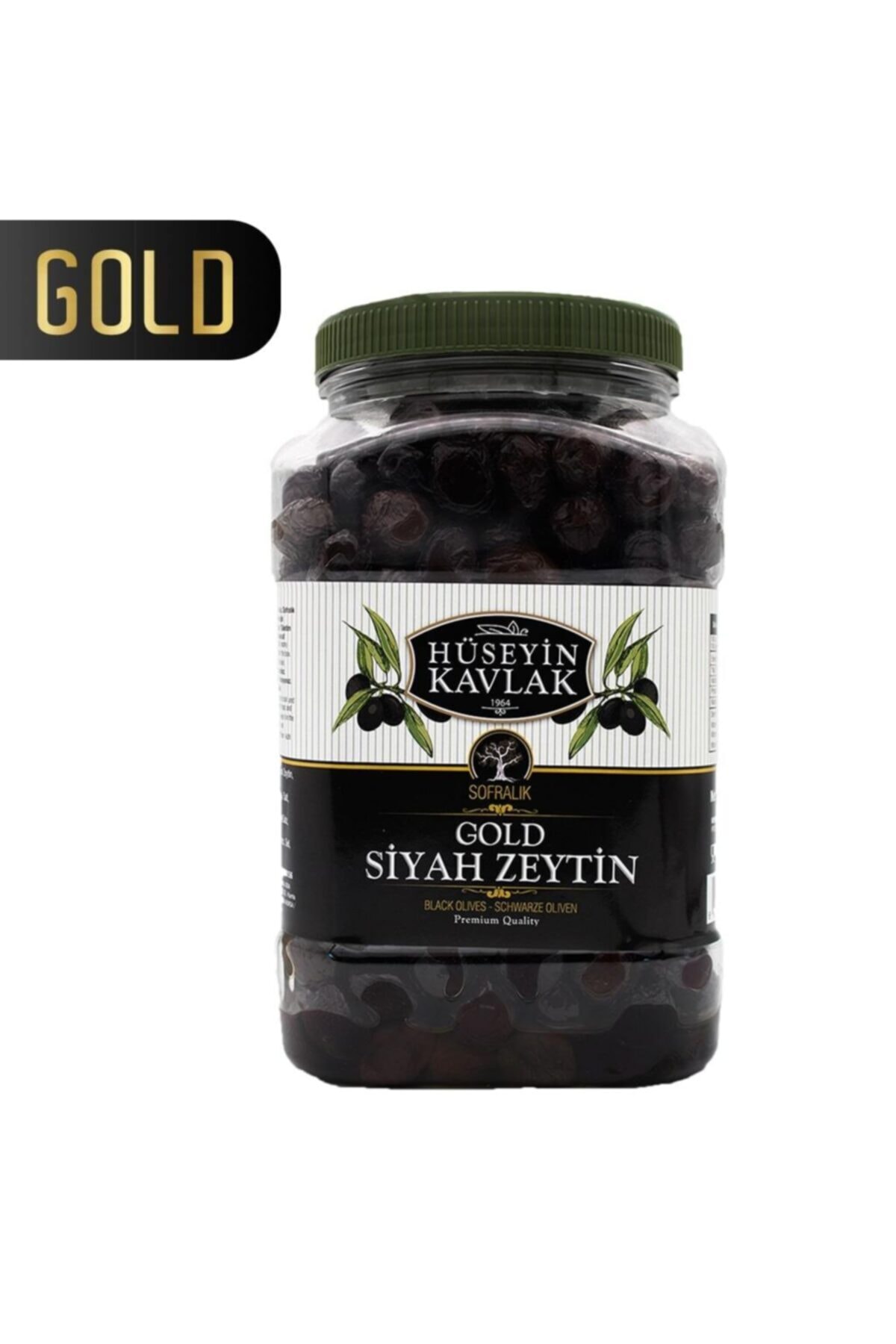 Hüseyin KAVLAK Gold Siyah Zeytin 2kg