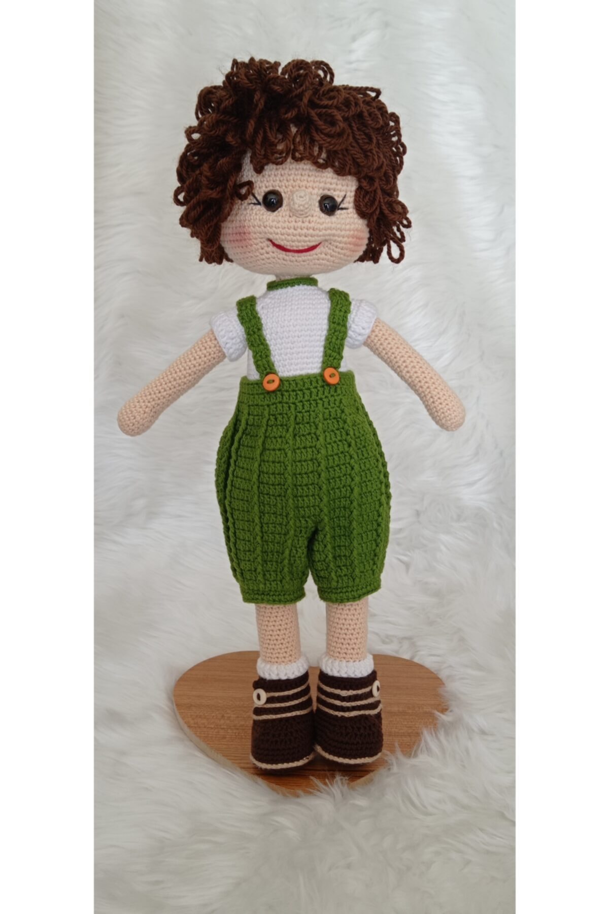 Aylin Soyugüzel Amigurumi Can Bebek Erkek Amigurumi Organik Oyuncak