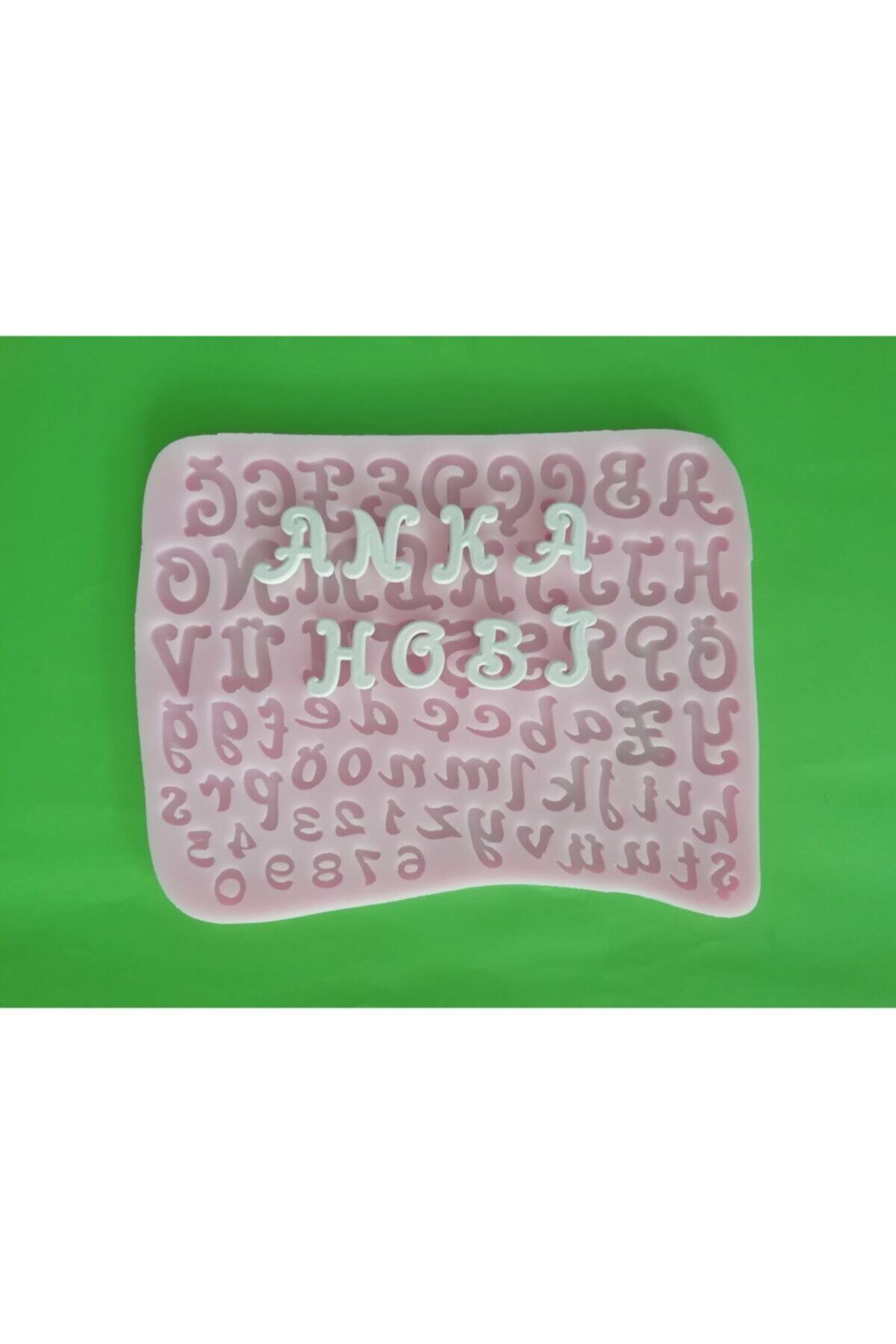 AnkaHobiMarket Alfabe (büyük Ve Küçük Harf) Silikon Kalıp
