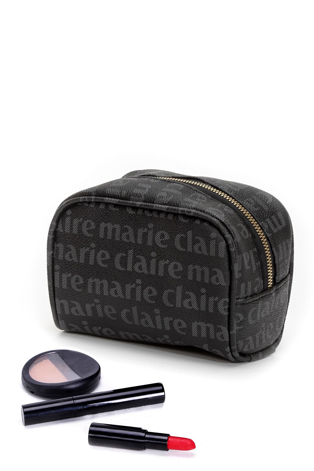 Marie Claire Siyah Kadın Makyaj Çantası Lottie Mc222111282
