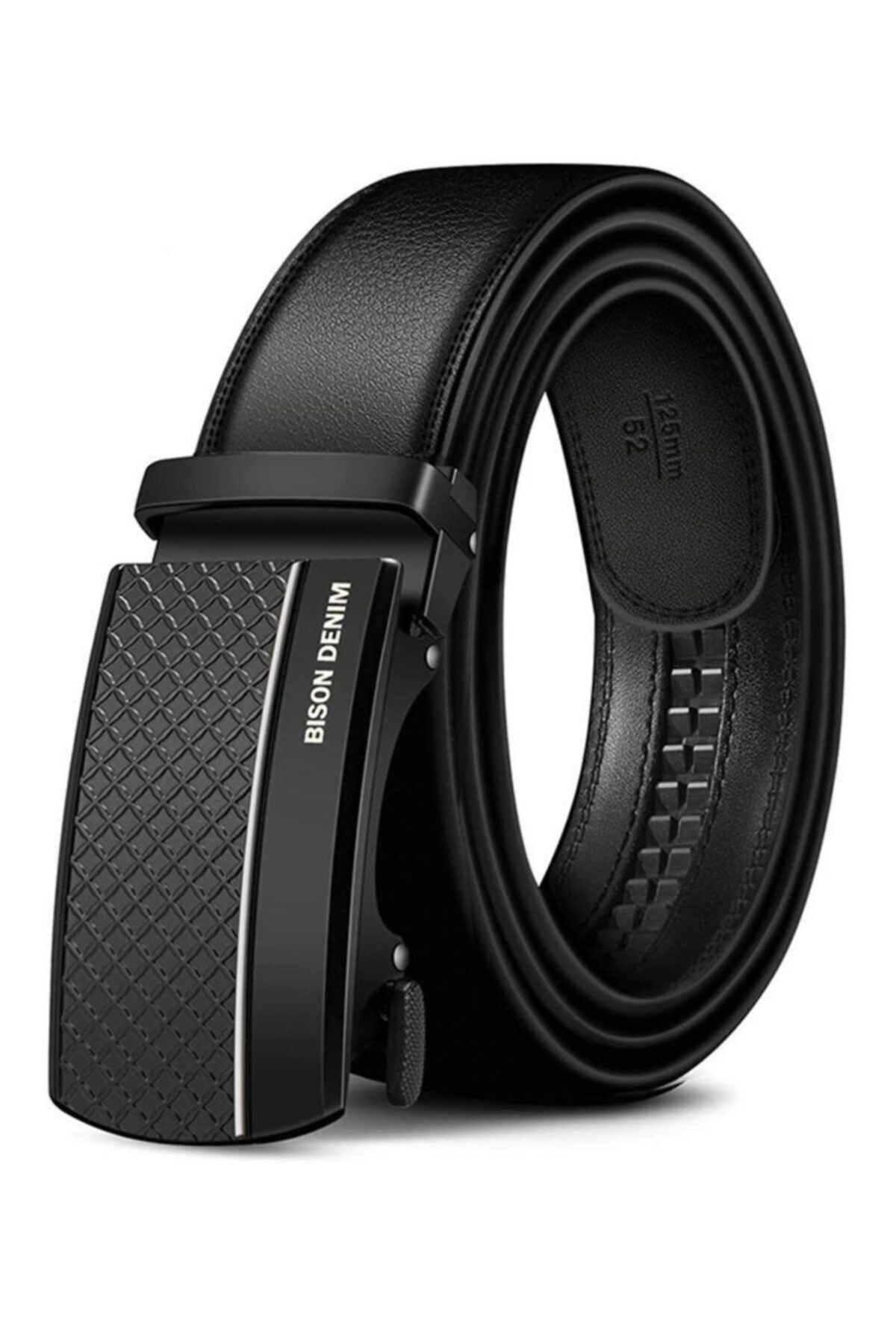 BISON DENIM Italyan Hakiki Deri Erkek 115 Cm Kemer