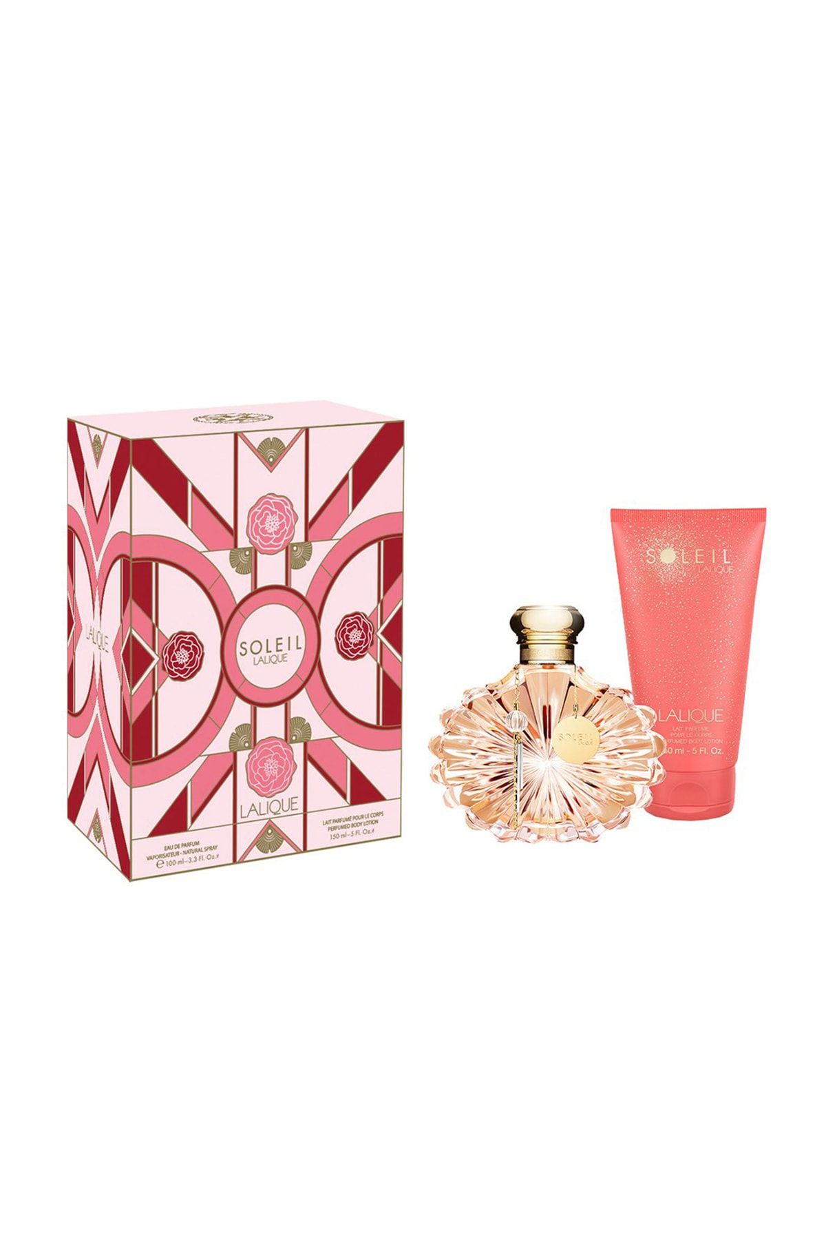 Lalique Soleil Edp 100 Ml + Body Lotion 150 Ml