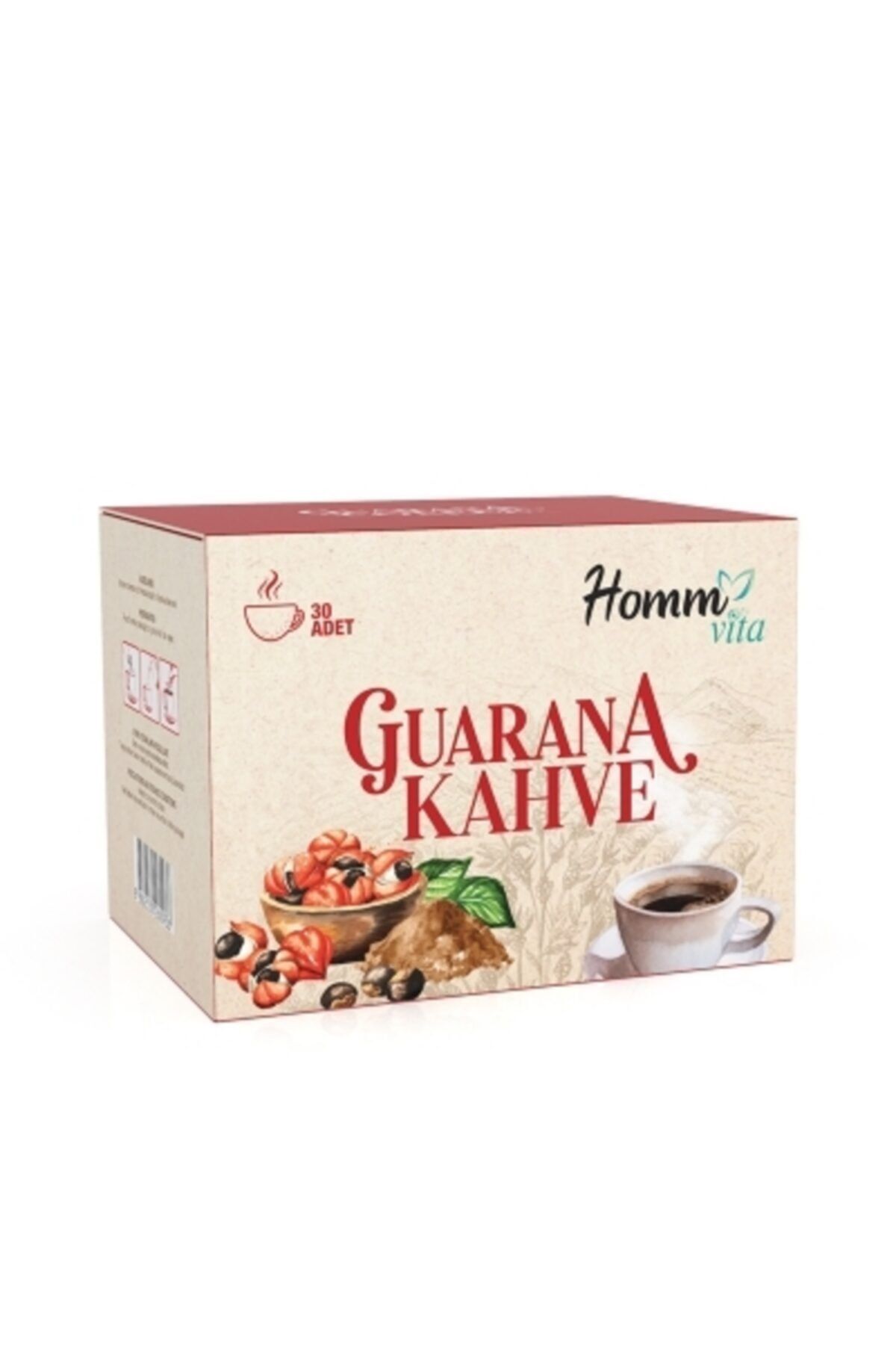 HOMM VİTA Homm Bitkisel Guarana Kahve 30 Adet