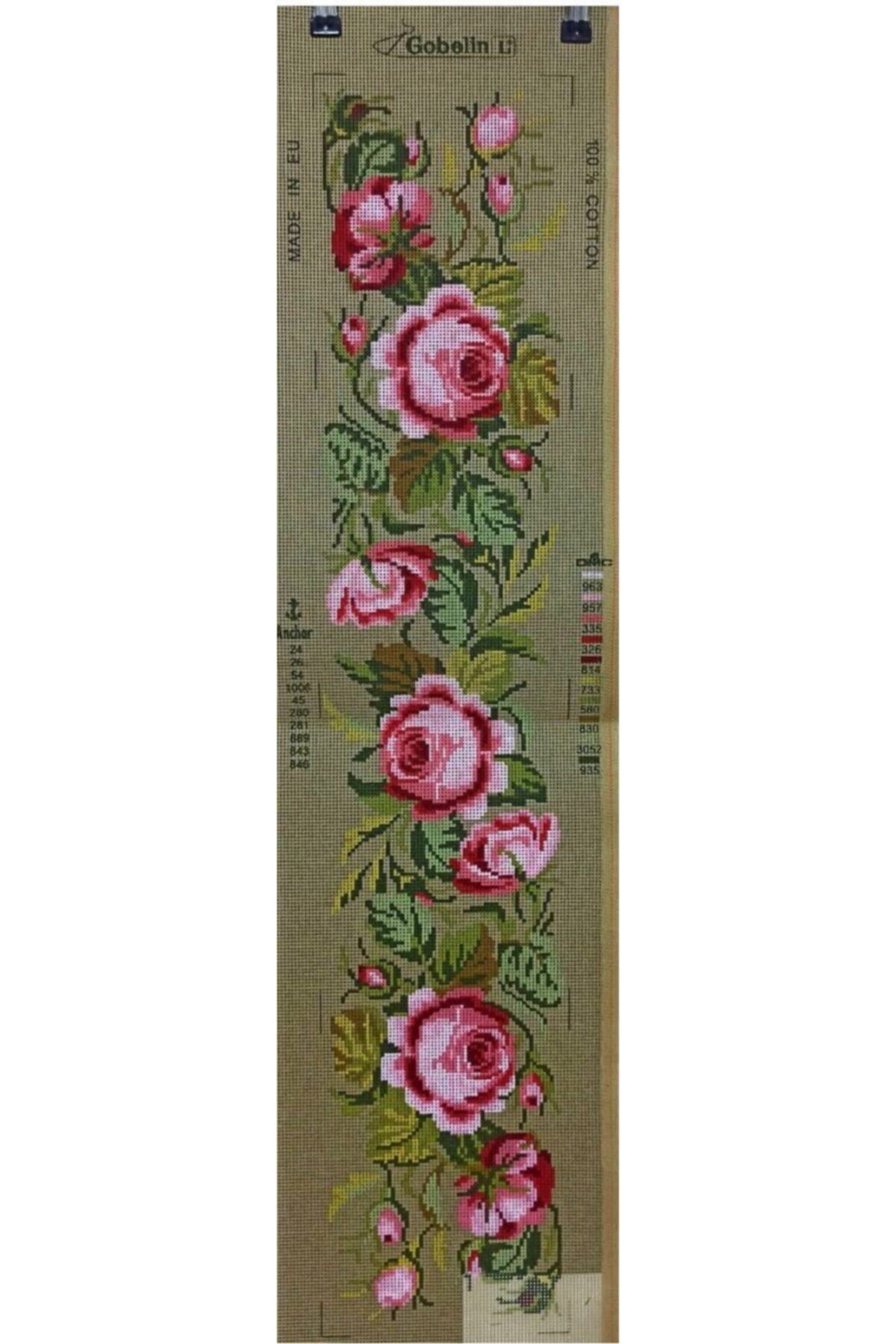 Özlem Tuhafiye Gobelin Baskılı Goblen 25x100 Cm
