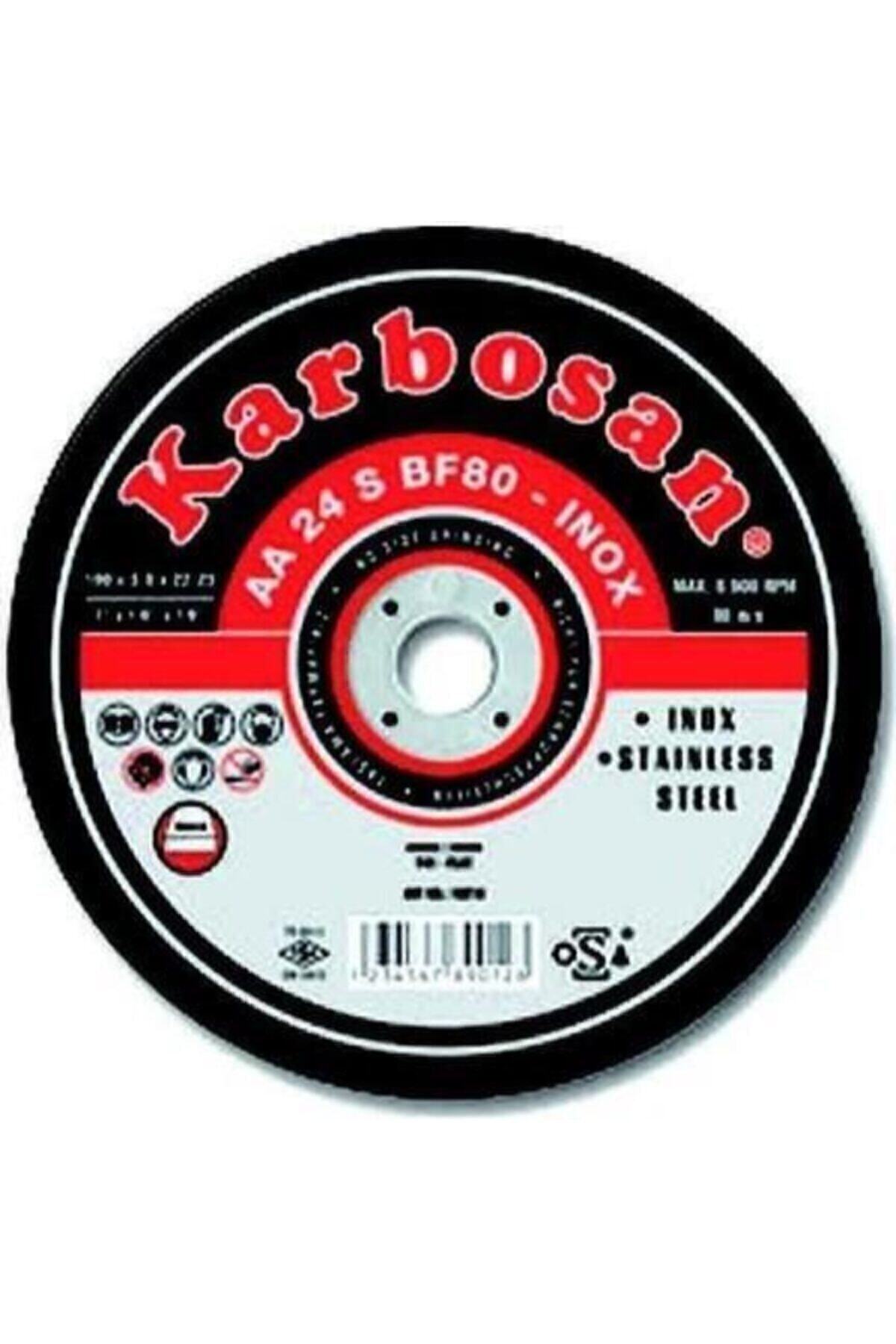 KARBOSAN 115x1.0x22 Mm Inox Kesici-10adet