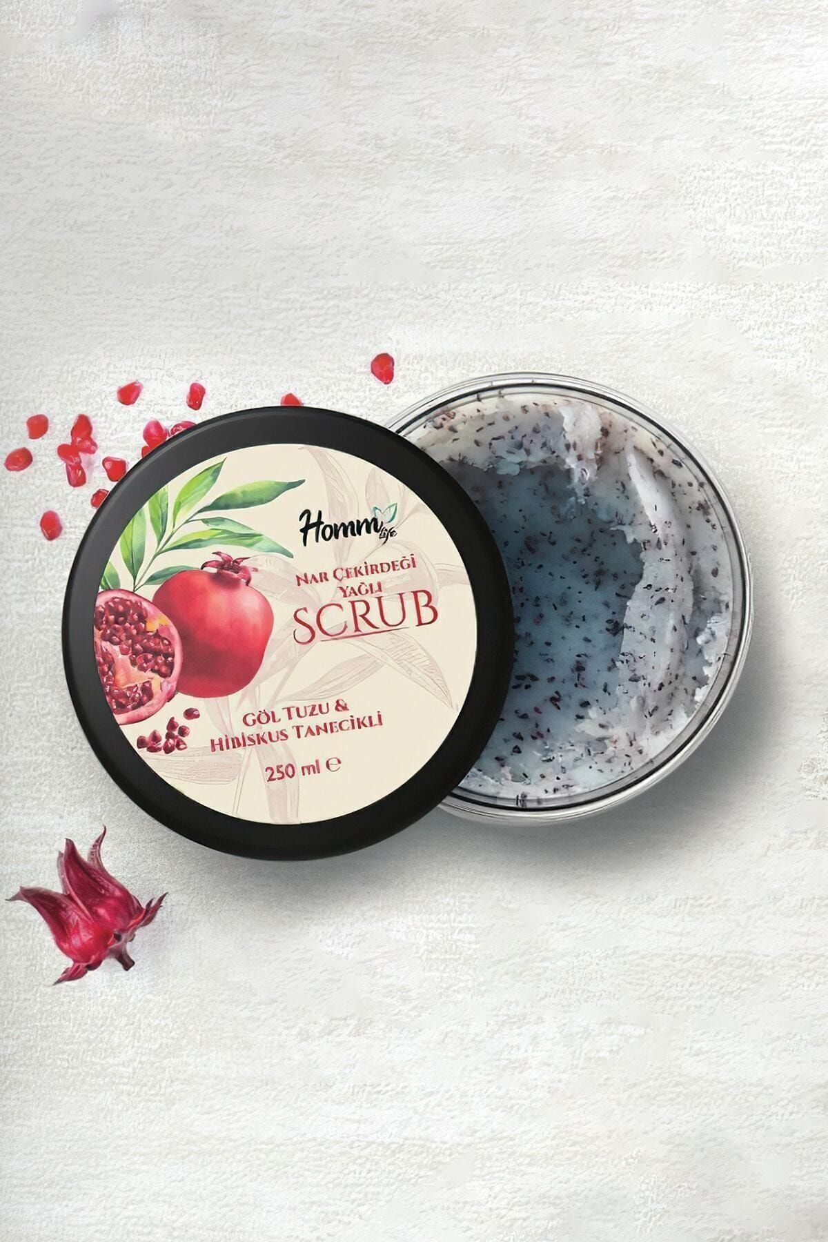 Homm Bitkisel Türkiye Homm Life Nar Çekirdeği Yağlı Scrub 250 ml