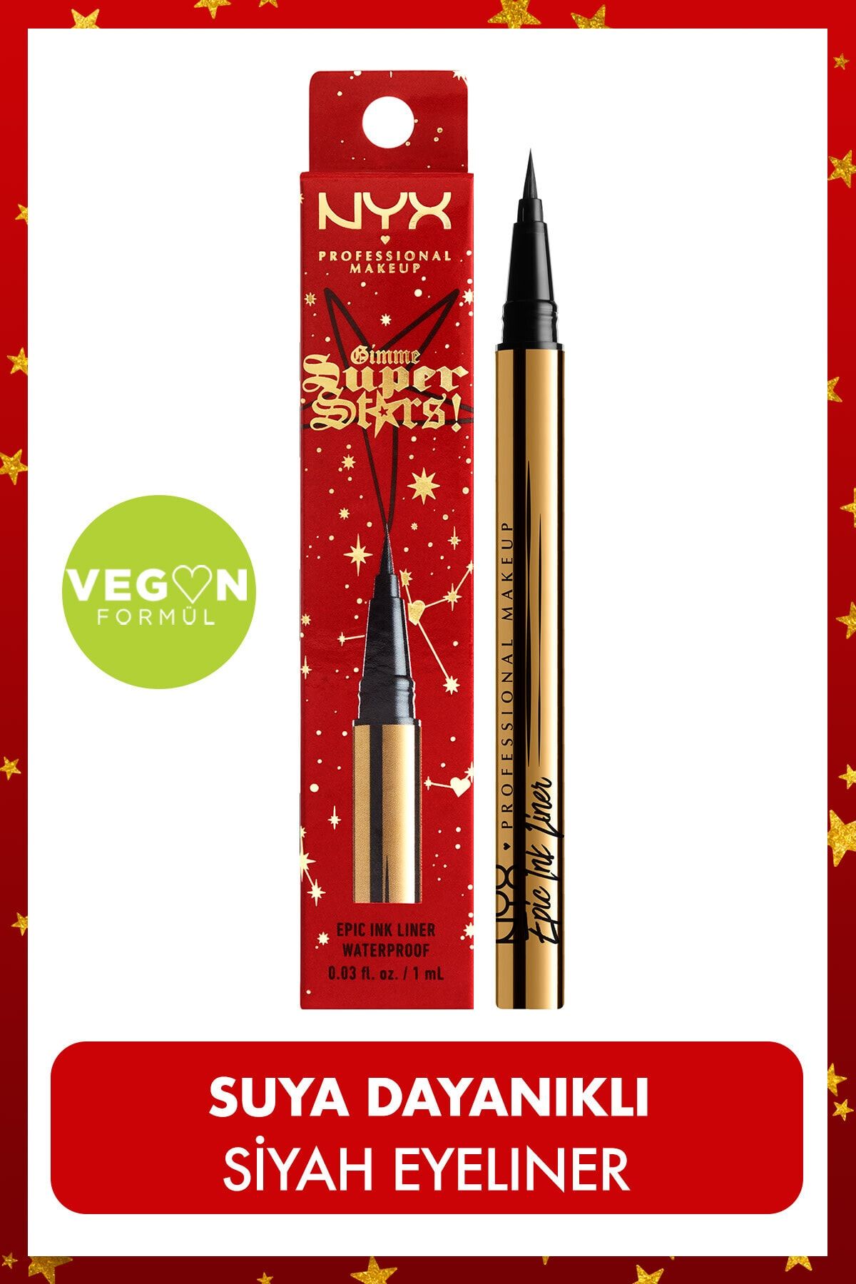 NYX Professional Makeup Gimme Super Stars!epic Ink Liner Eyeliner