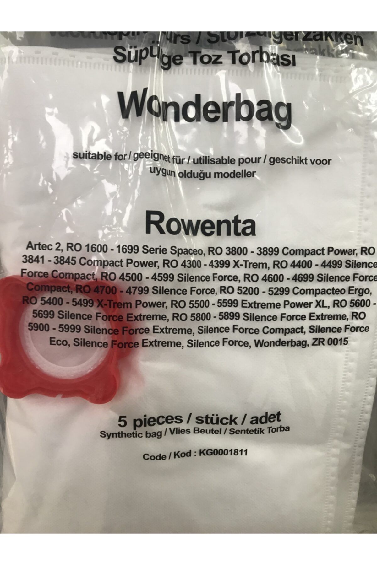 Rowenta Silence Force Wonderbag Bez Torbası