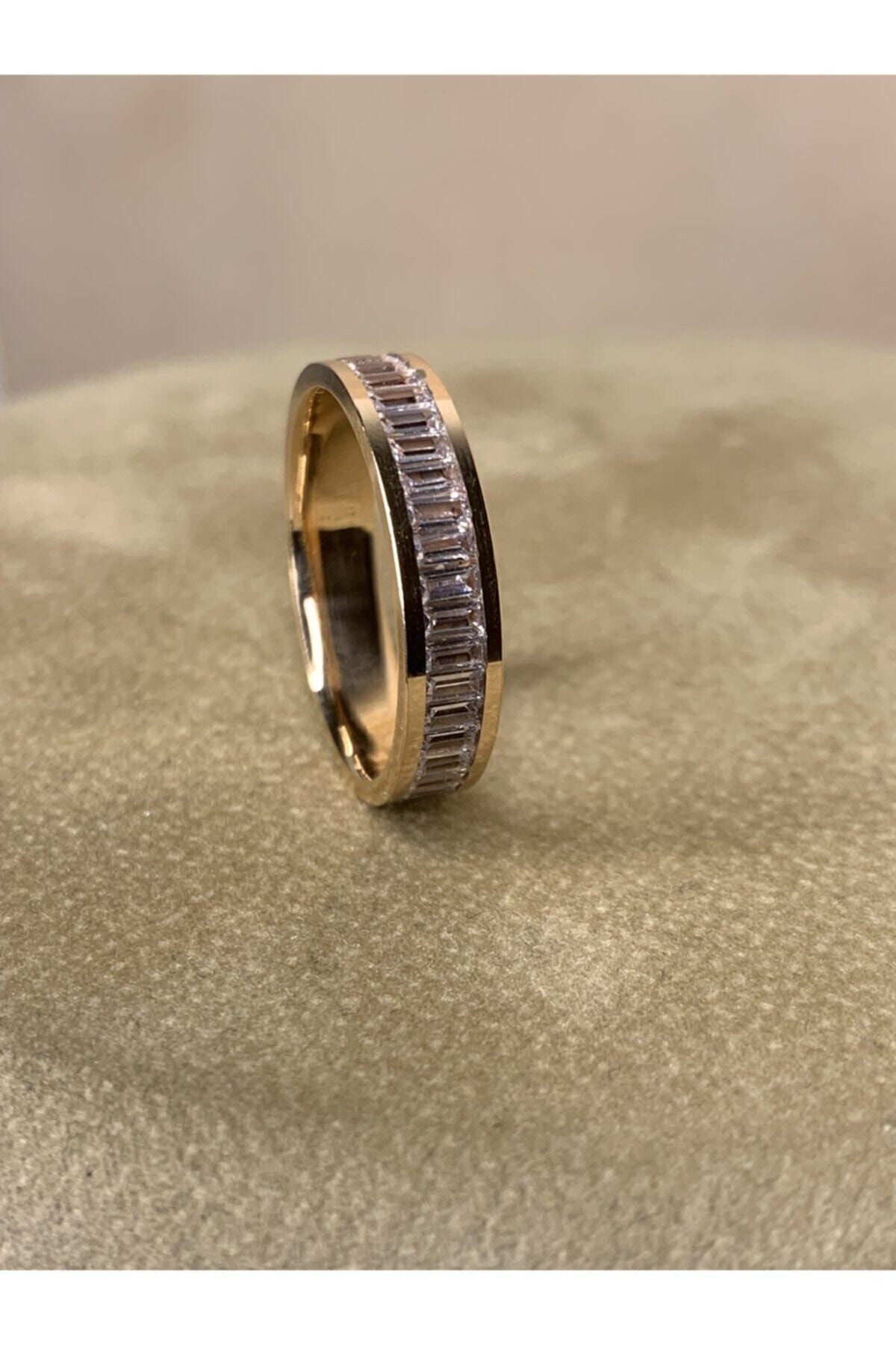 ADİGE SARRAF Kadın 14 Ayar Rose Gold Alyans