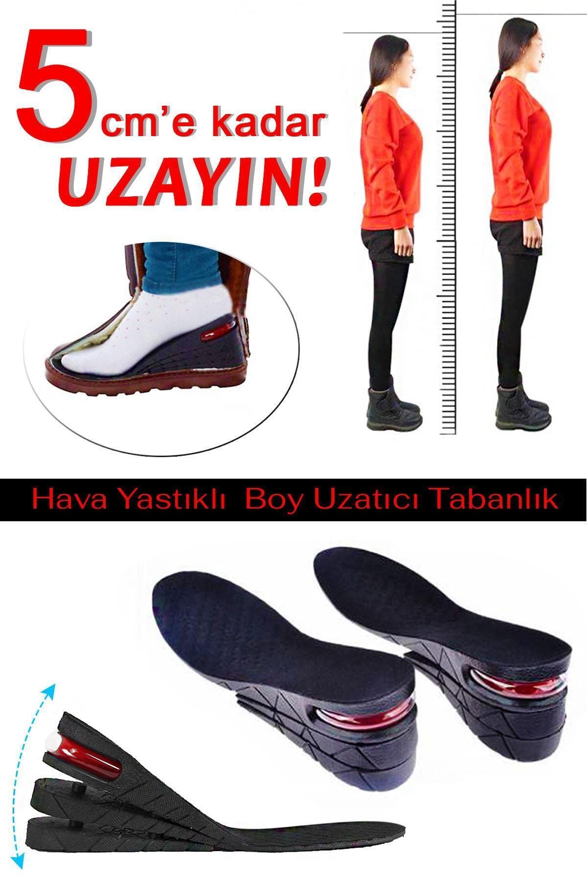 MaoMao Hava Yastıklı Boy Uzatıcı Tabanlık 5 Cm Daha Fazla Boy Uzunluğu