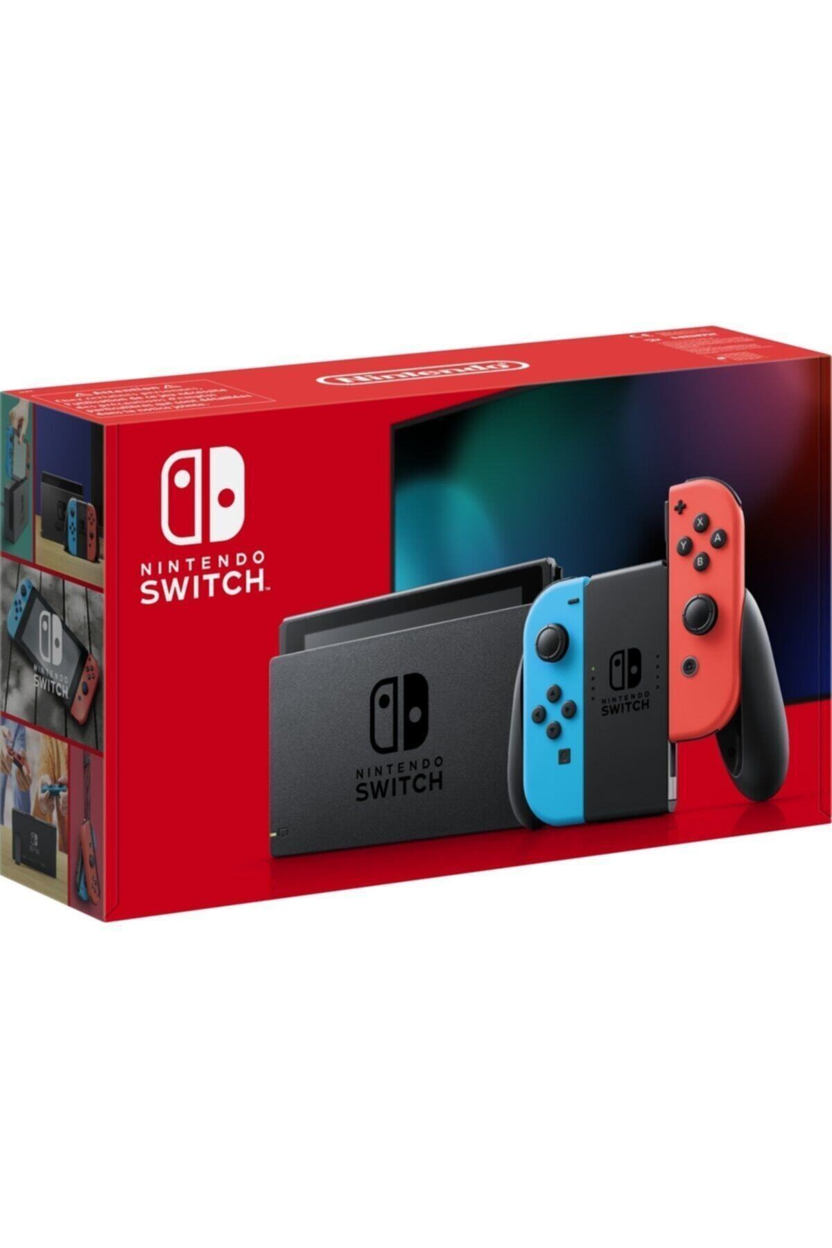 Nintendo Switch Konsol Neon - Yeni Geliştirilmiş Batarya