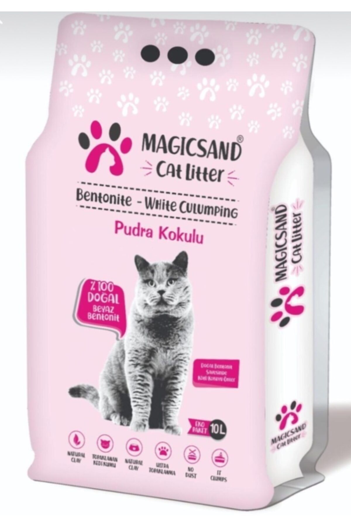 magicsand Magıcsand Cat Litter Pudra Kokulu 10lt Kedi Kumu