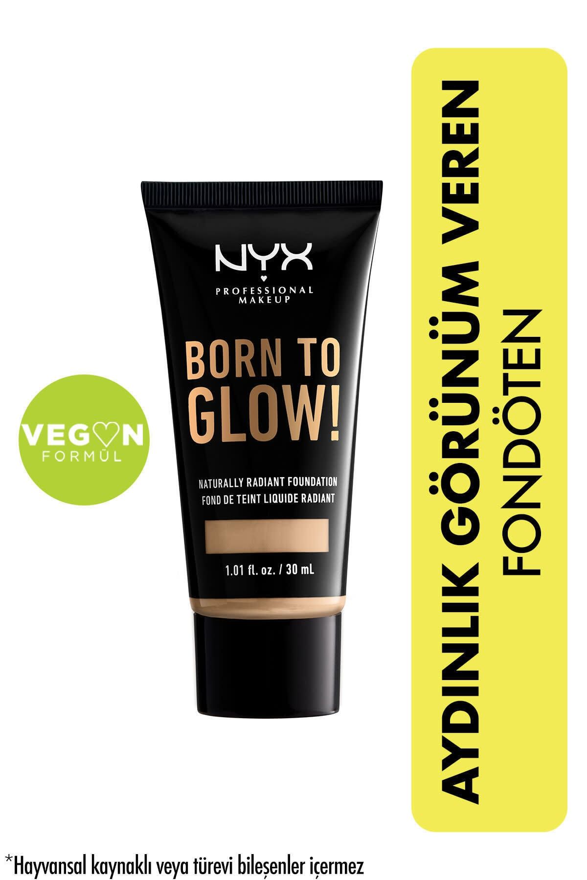 NYX Professional Makeup Fondöten - Born To Glow! Naturally Radiant Foundation 6.3 Warm Vanilla 800897190354