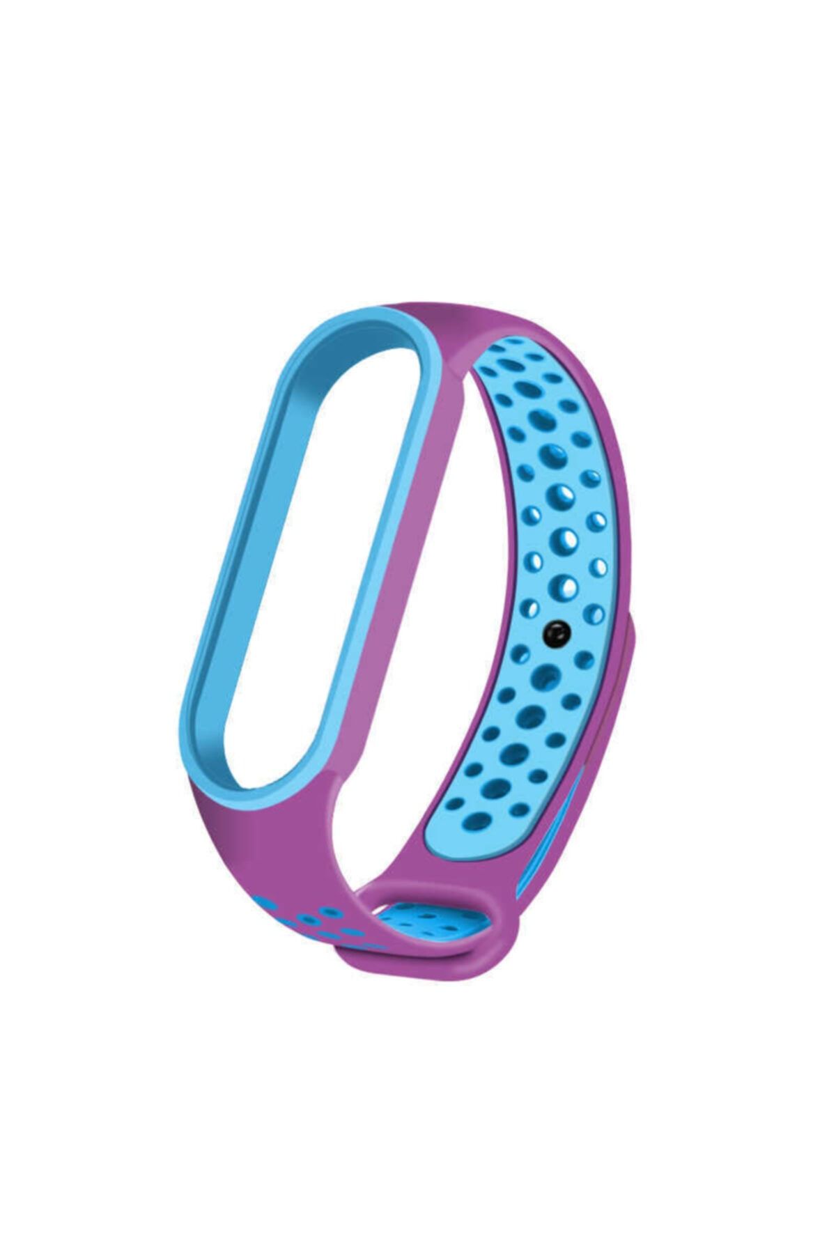 Xiaomi Mi Band 6 Kordon Esnek Silikon Çift Renk